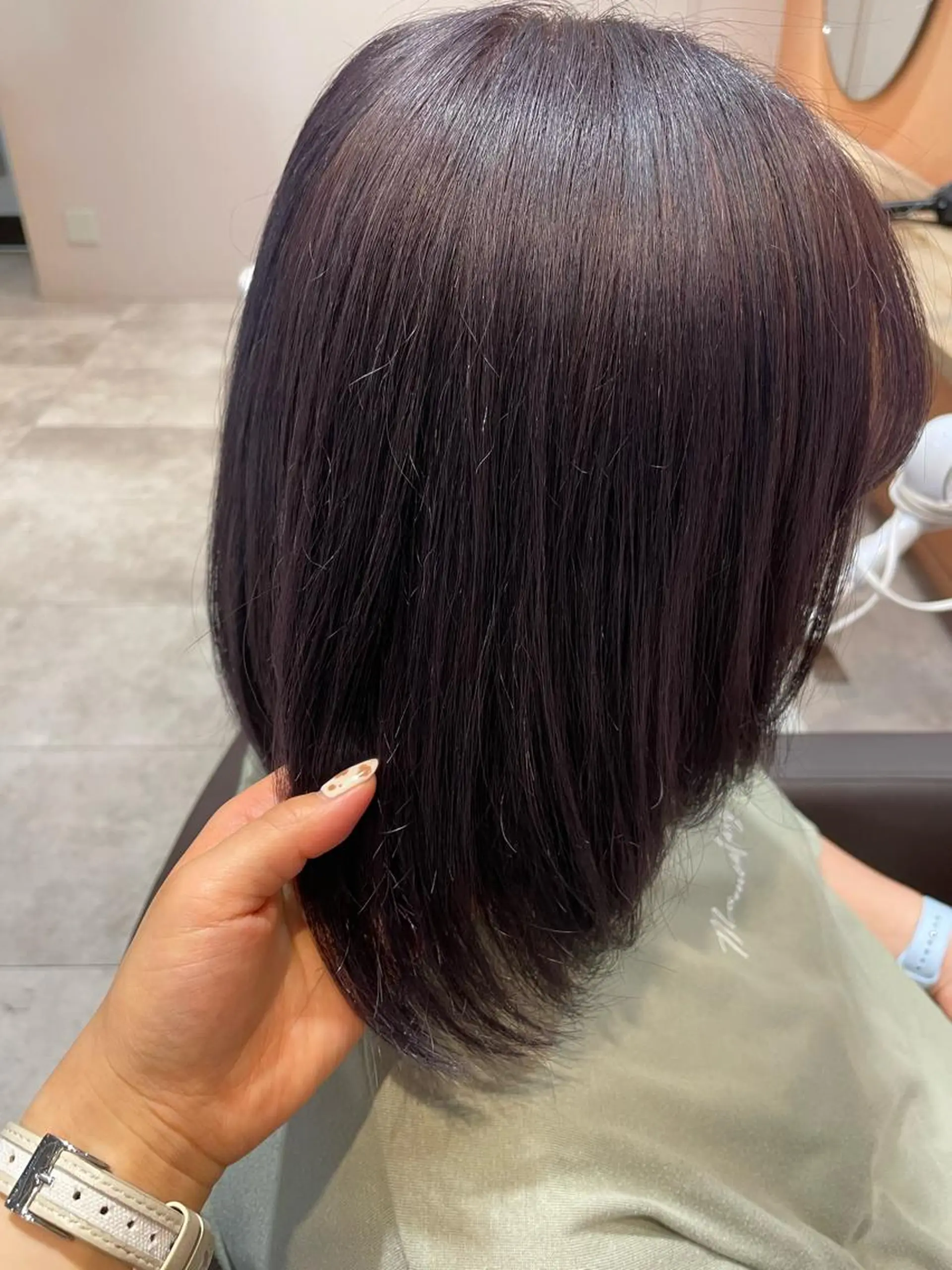 ミディアム カラー バイオレットカラー ヘアカラー トリートメント 💐パーソナルカラー /市橋加菜💐のヘアスタイル
