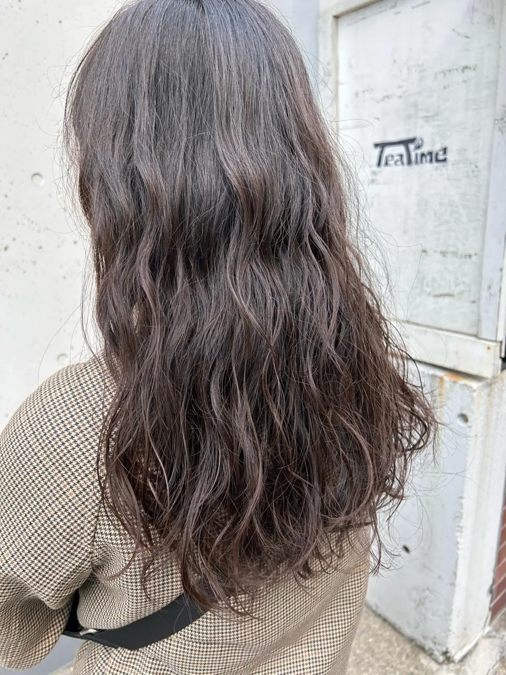 セミロング パーマ お任せヘア☘️☘️ 及川渚のヘアスタイル