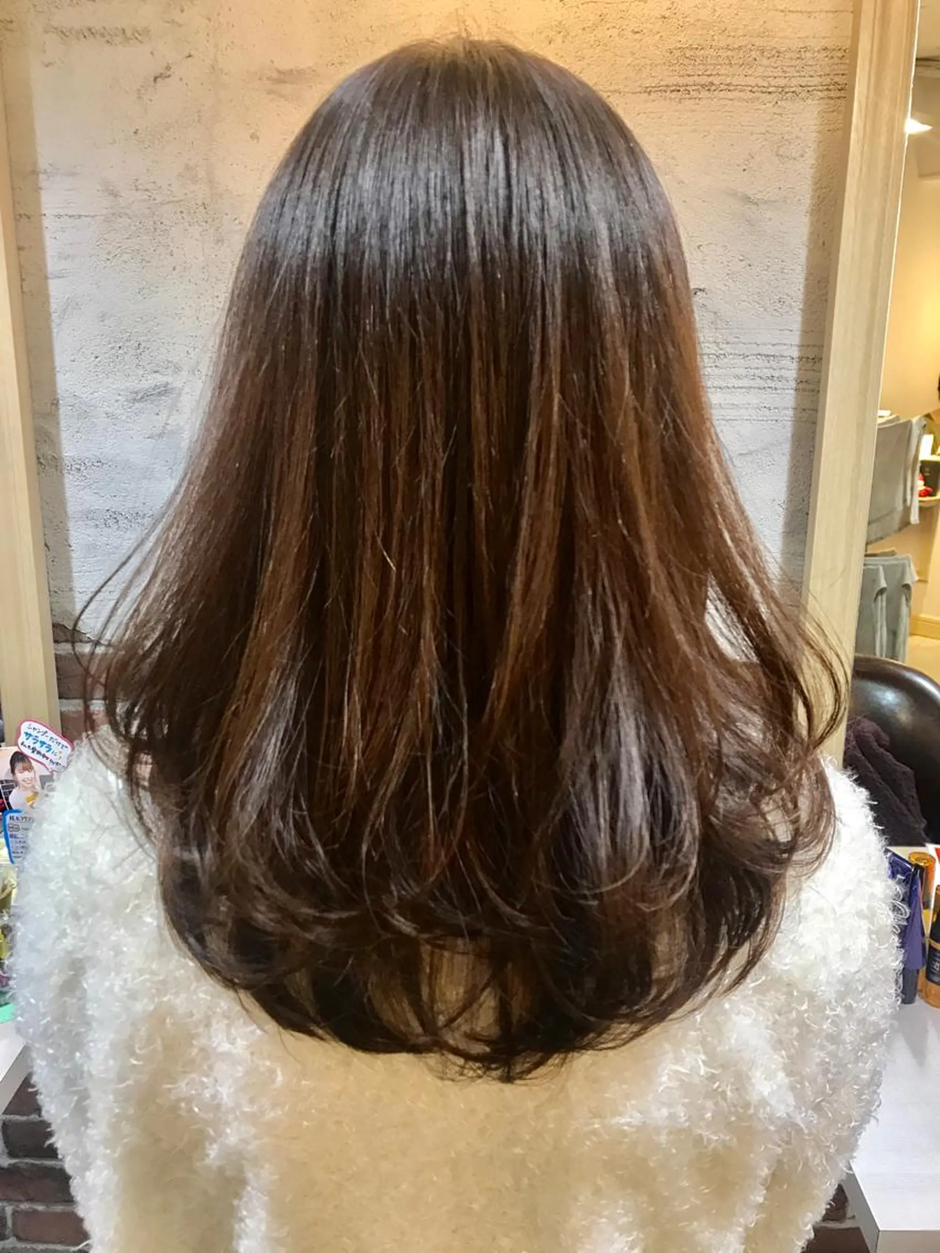 セミロング カット ヘアカラー tocolaso 柏所属・レイヤーカット/ 根本瑠実のヘアスタイル