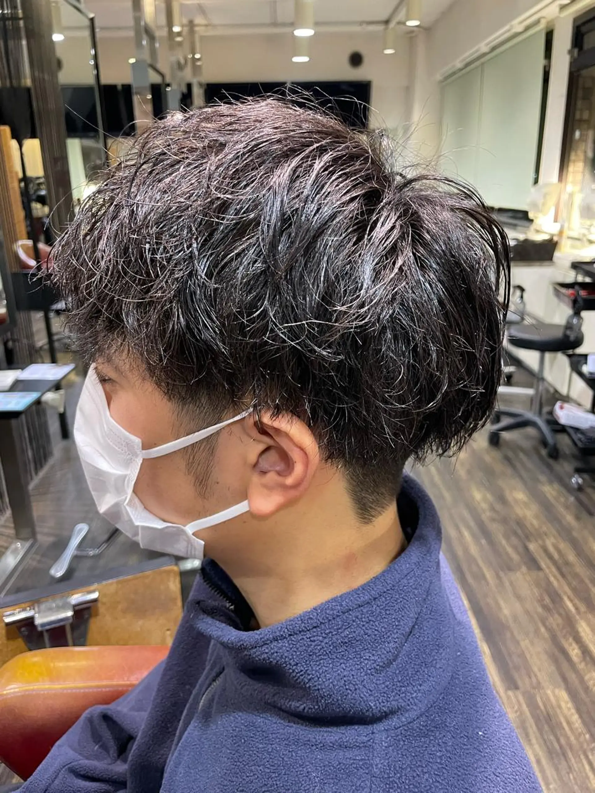 ショート メンズ メンズパーマ カット パーマ 佐藤 綾郁のヘアスタイル