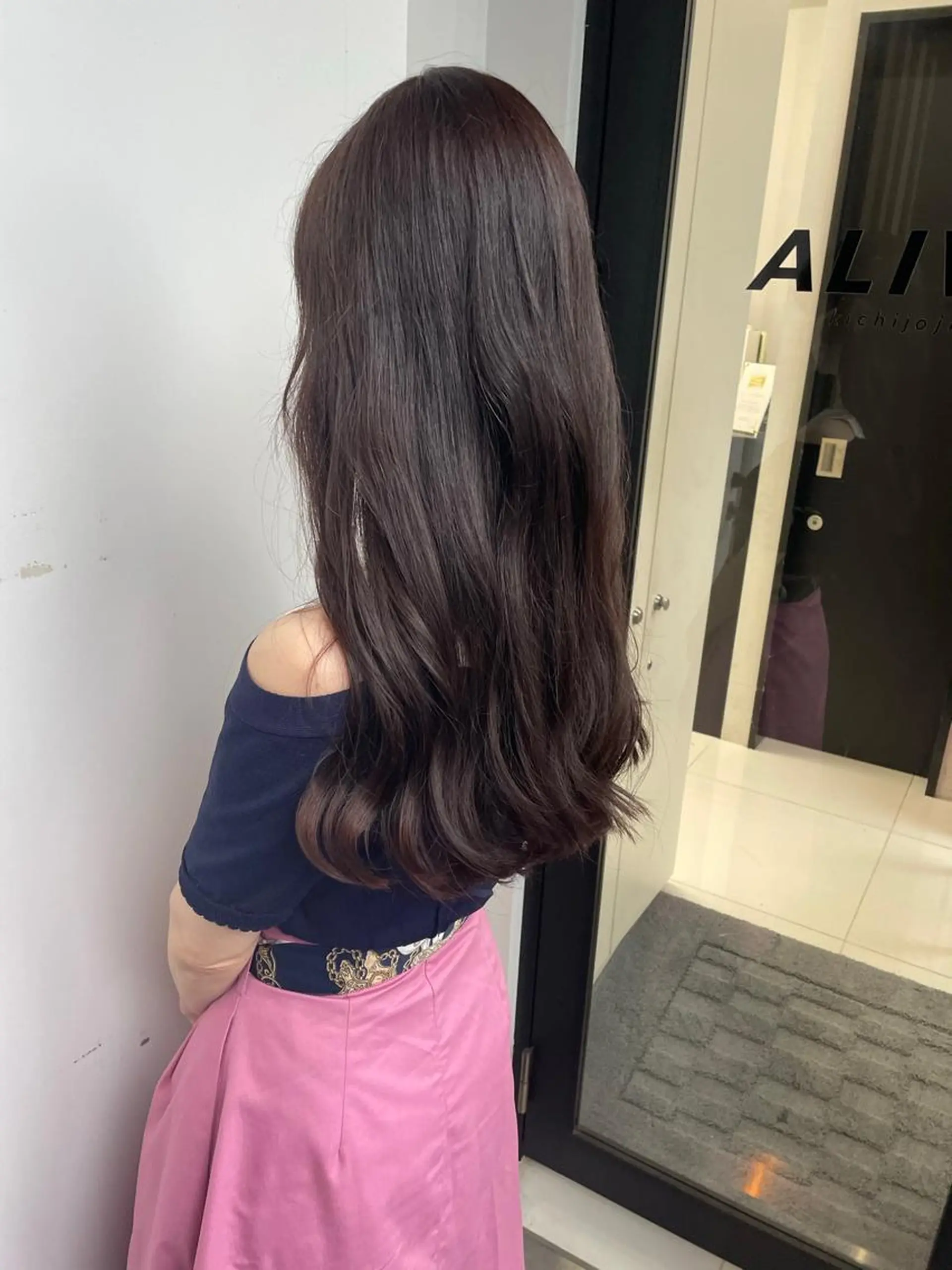 カラー 透明感カラー ✨無料！カット モデル募集✨夕貴のヘアスタイル