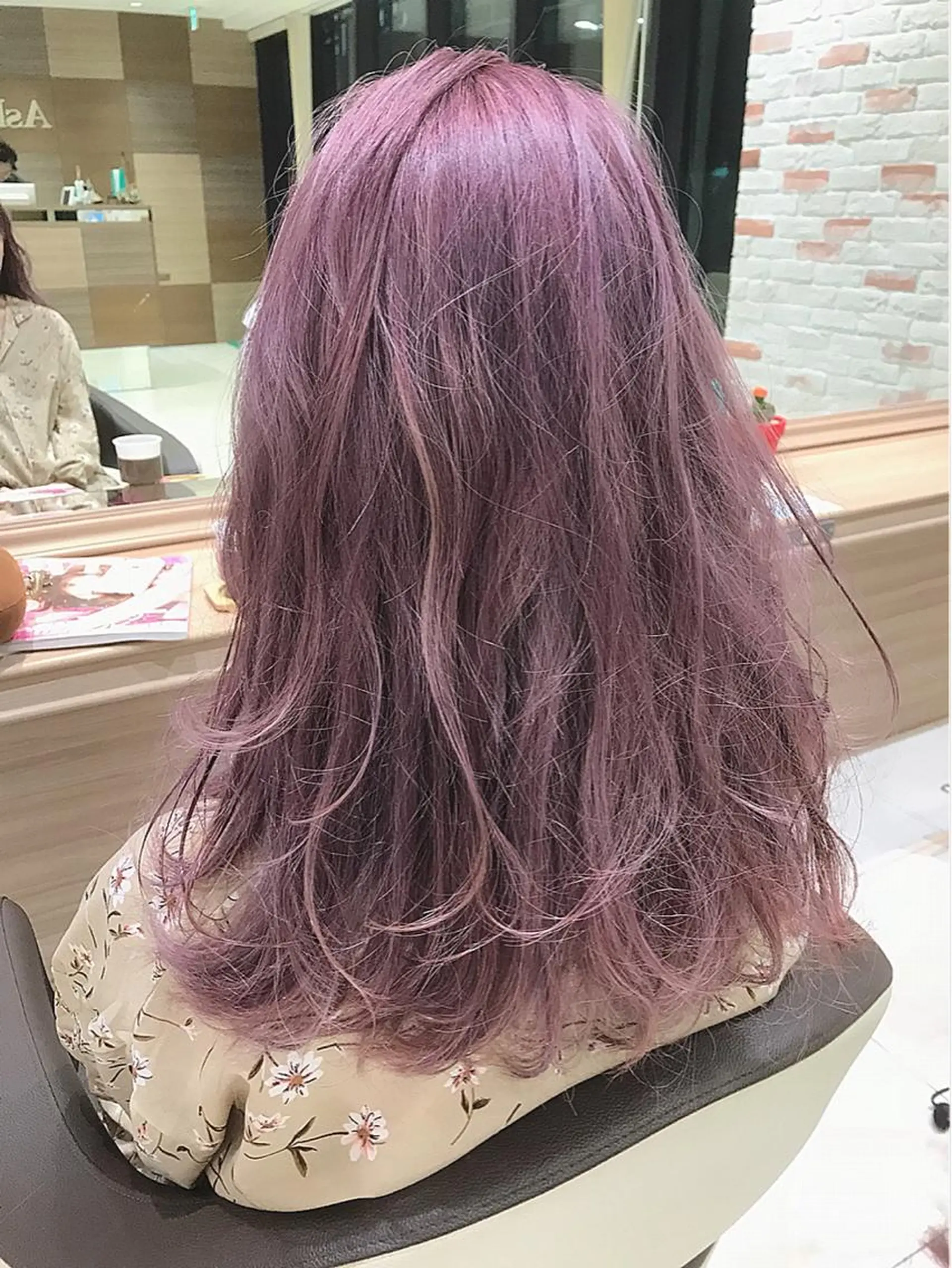 セミロング ヘアカラー 新宿 木下拓哉のヘアスタイル