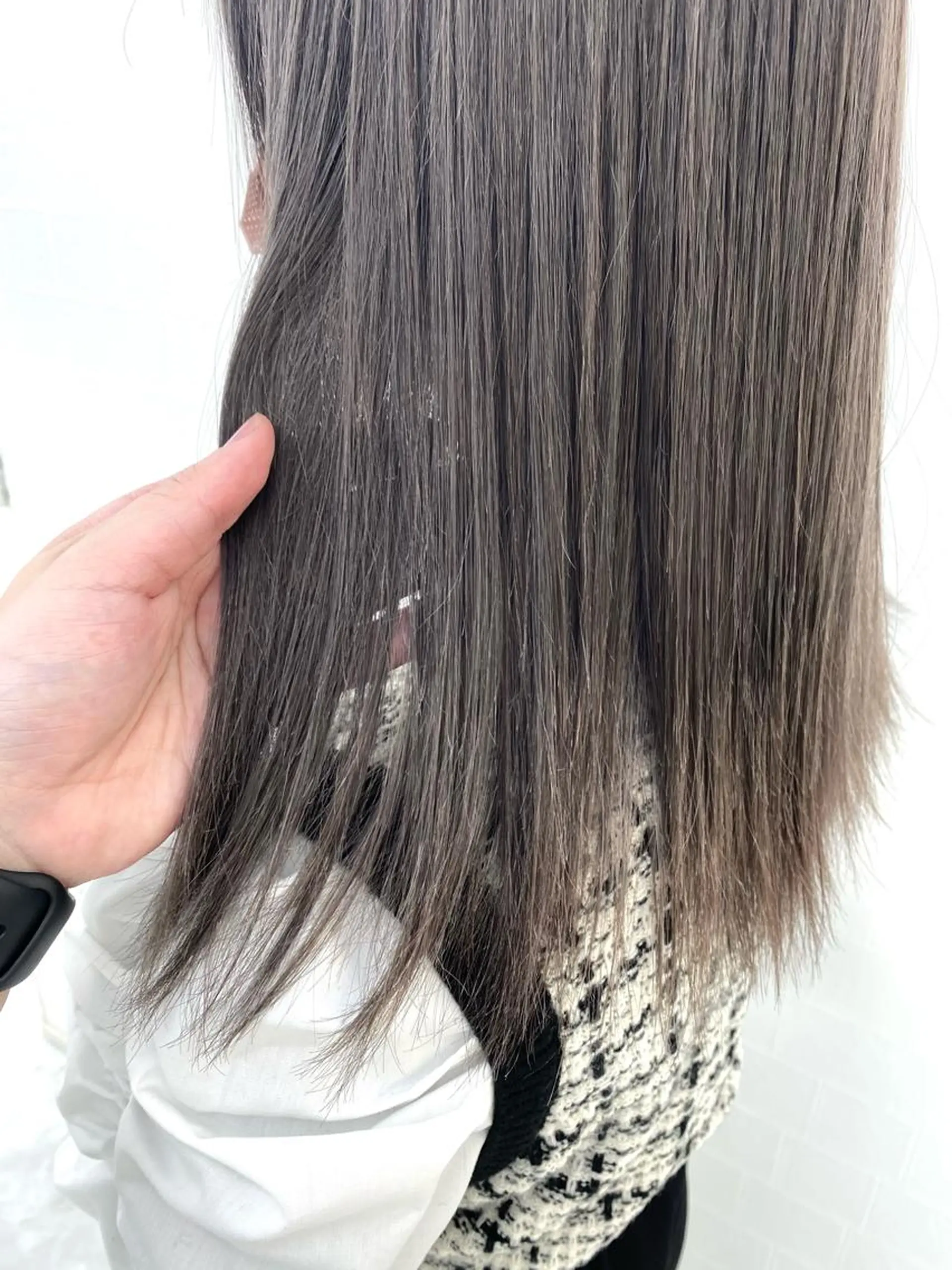 ミディアム カラー カット トリートメント coeur所属・中川 茜里のヘアスタイル