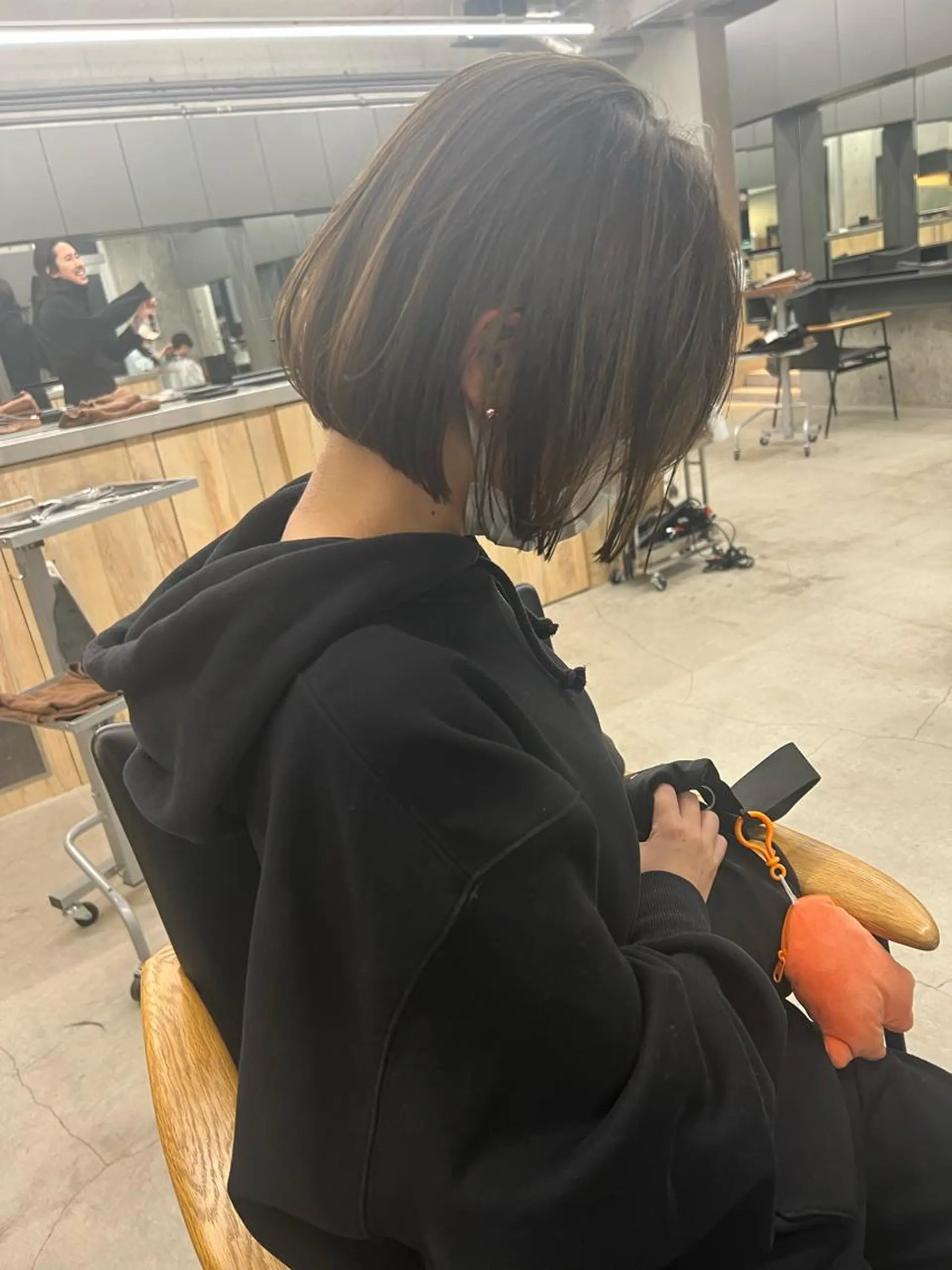 ショート ボブ カット ヘアカラー トリートメント sakoda shunkiのヘアスタイル