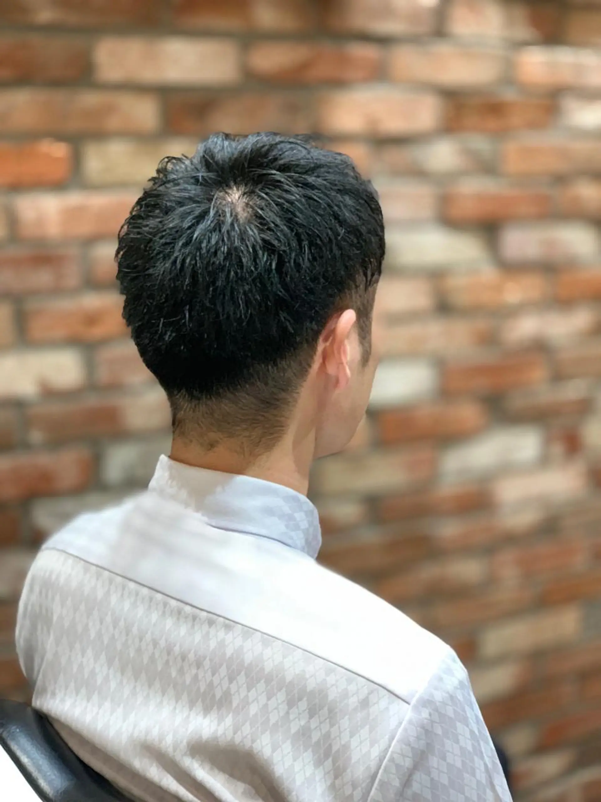 ショート メンズ HIROGINZAプレミアムバーバー赤坂店所属・副店長田中 千恩のヘアスタイル