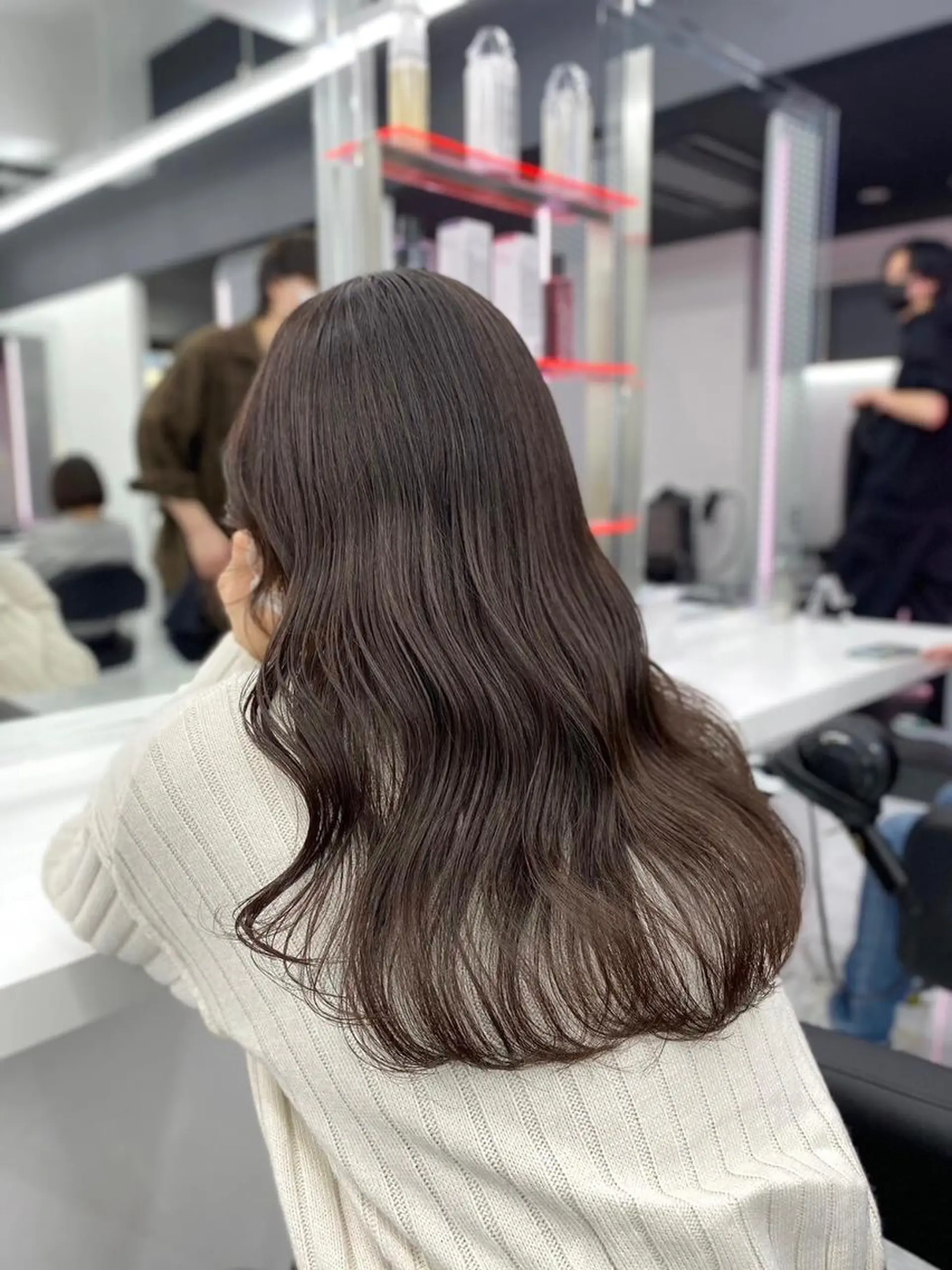 カラー *愛され透け感🎀 カラーモデル🪡のヘアスタイル