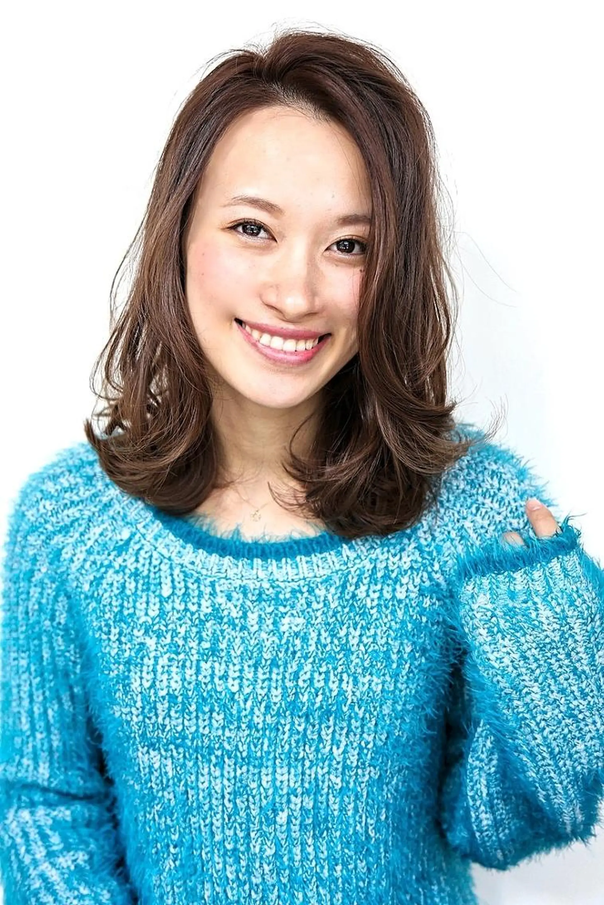 ミディアム カラー ベージュカラー 髪質改善 トリートメント 🌿flencia 丸　和博🌿のヘアスタイル