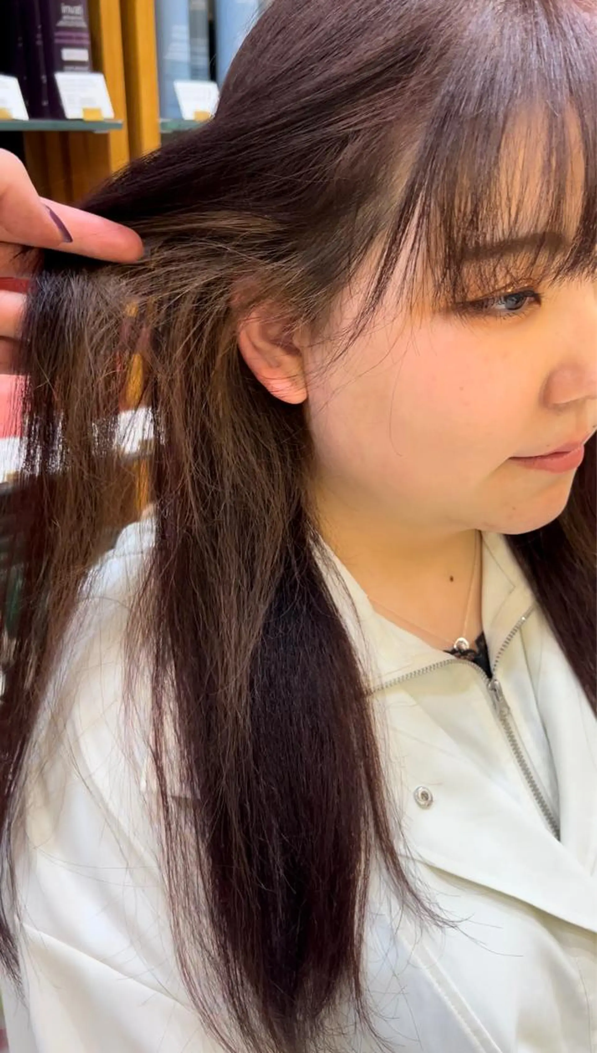 ロング カラー イヤリングカラー ✨️モデル募集中✨️ 上野/神谷 冬桜弥のヘアスタイル