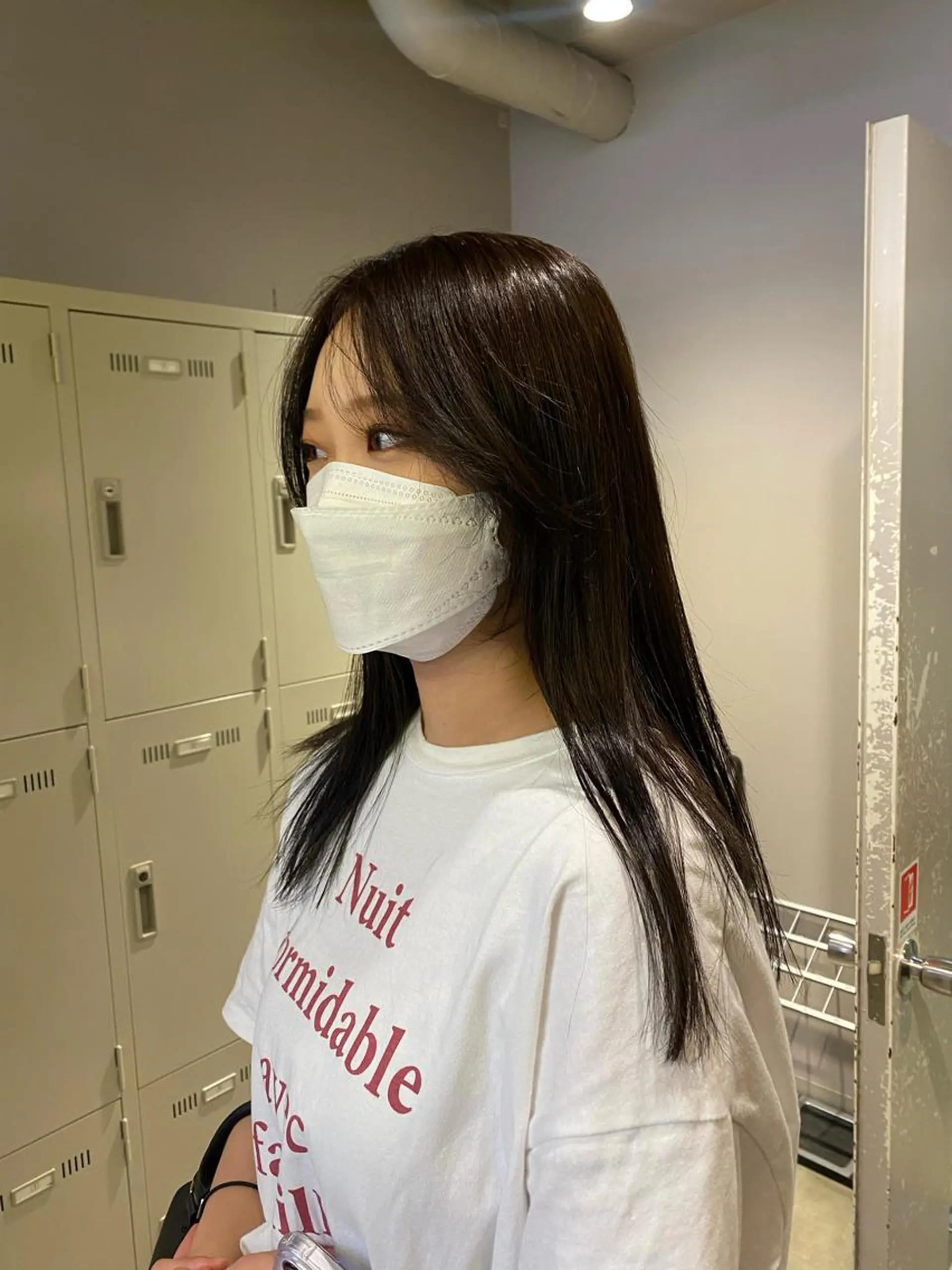 ミディアム カラー ブラウンカラー ダークブラウン 髪質改善 トリートメント カット ヘアカラー トリートメント ヘッドスパ 韓国/トレンド レイヤー【101】のヘアスタイル