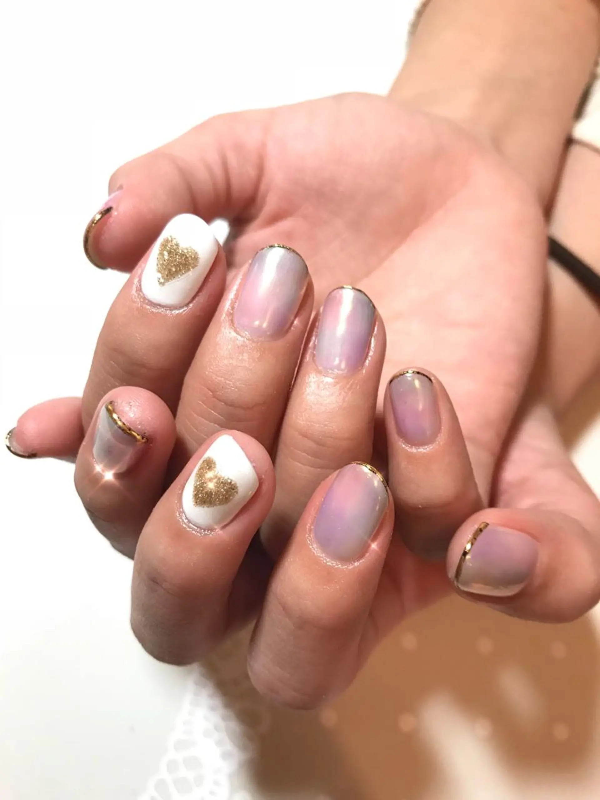 ネイル バレンタイン atelier chic+所属・atelier chic+のネイルデザイン