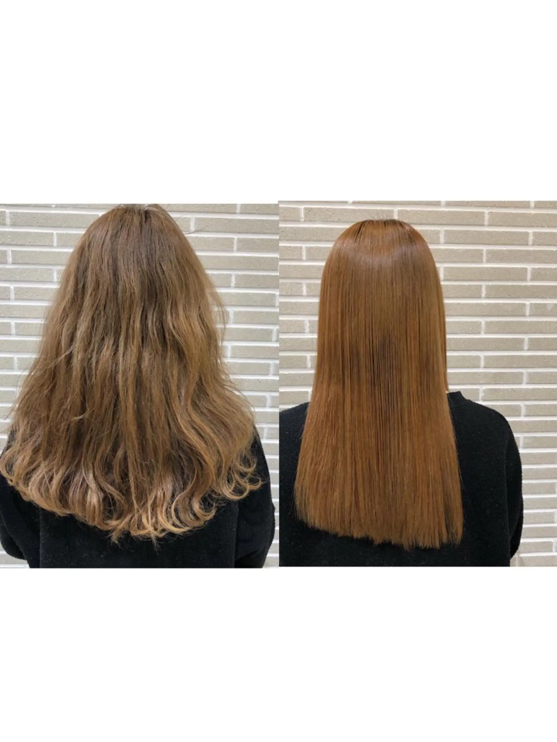セミロング カット トリートメント 植田 菜月のヘアスタイル