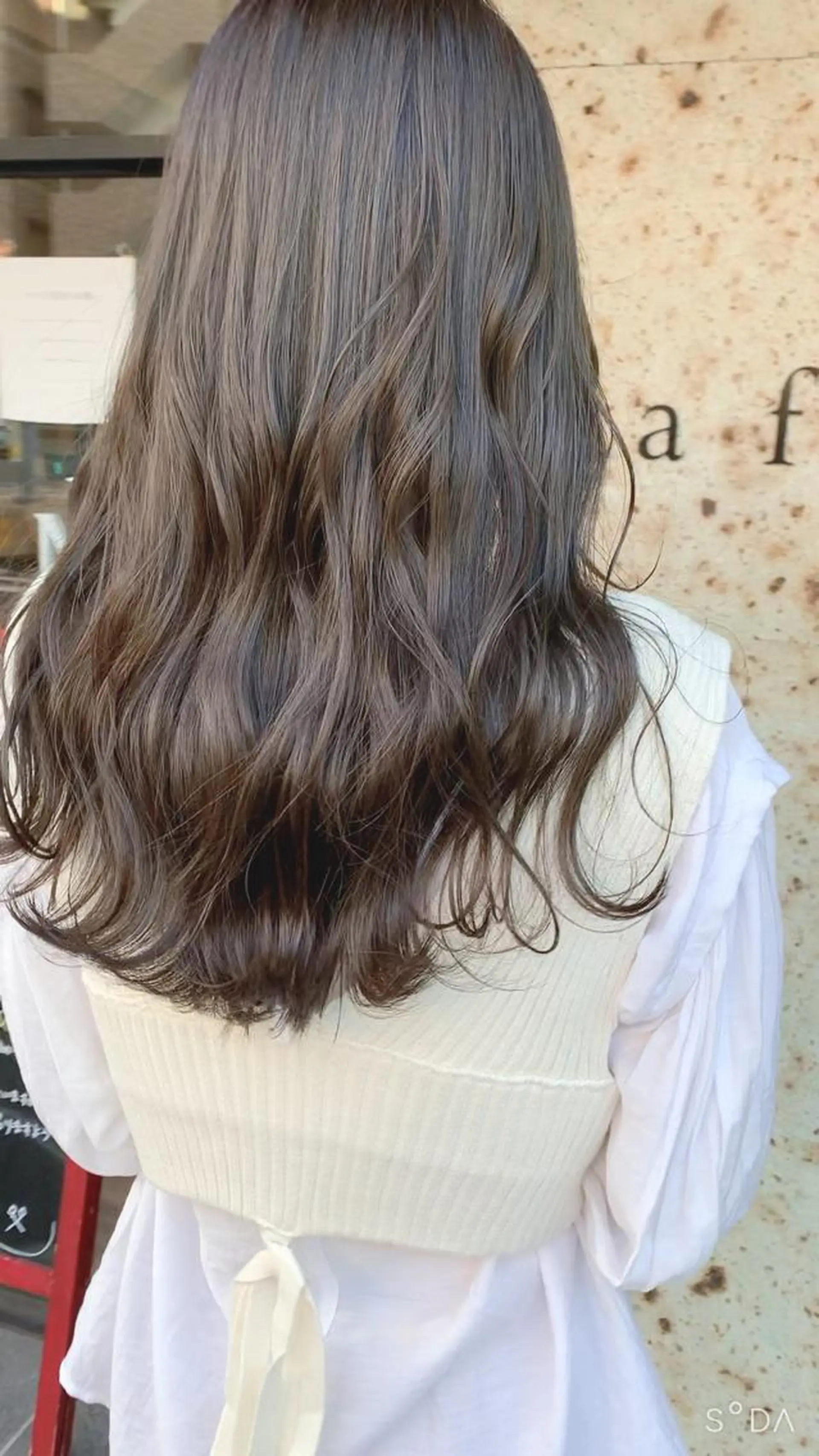 ロング カット ヘアカラー トリートメント 山本 みきのヘアスタイル