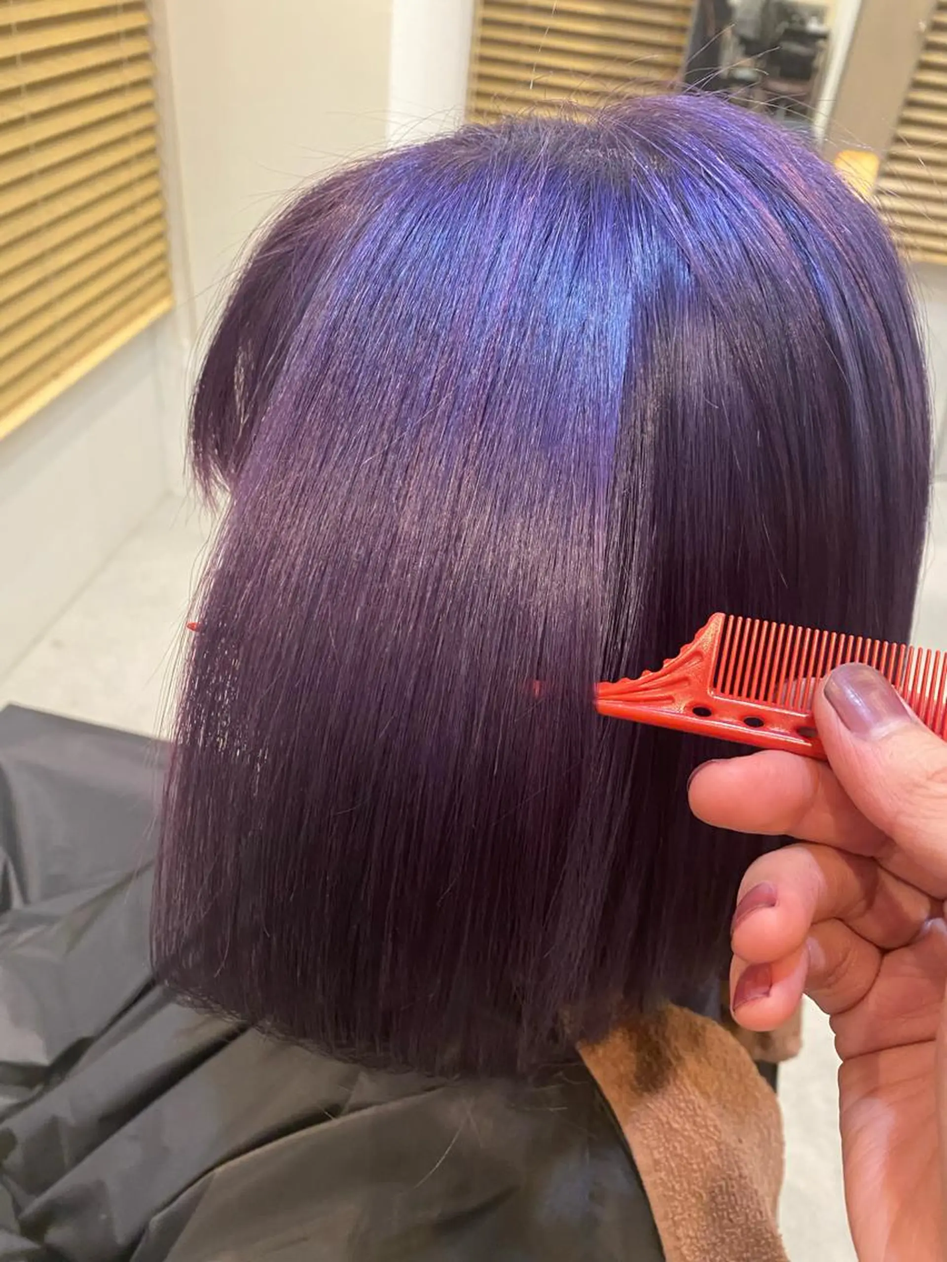 ミディアム カット ヘアカラー トリートメント neon  hair亀戸店所属・🌈neonhair 透明感✨カラー🌈のヘアスタイル