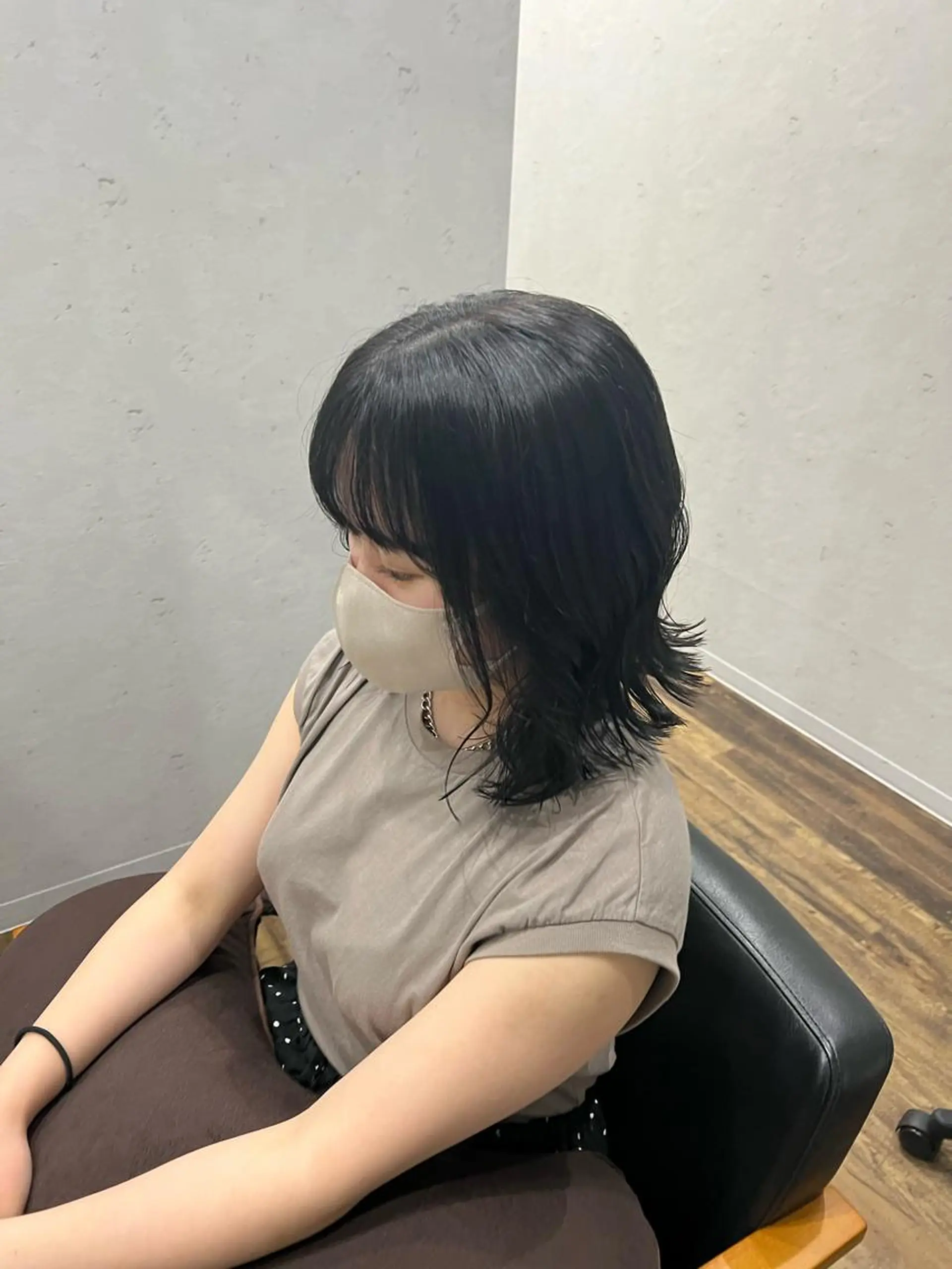 ミディアム カラー ベージュカラー オリーブベージュ カット ヘアカラー トリートメント Rounds by LIEN 錦糸町所属・ナチュラルカラー 錦糸町【三橋衿奈】のヘアスタイル