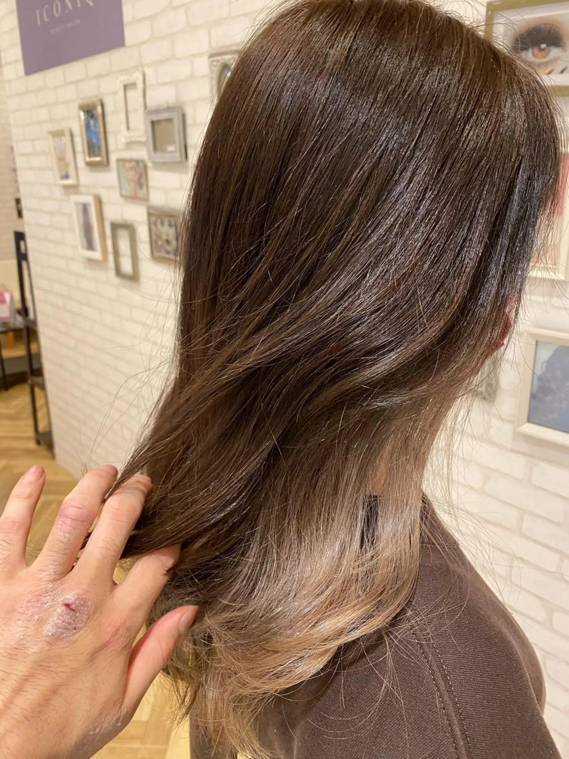 カラー ツヤ髪の匠 山本晃太のヘアスタイル