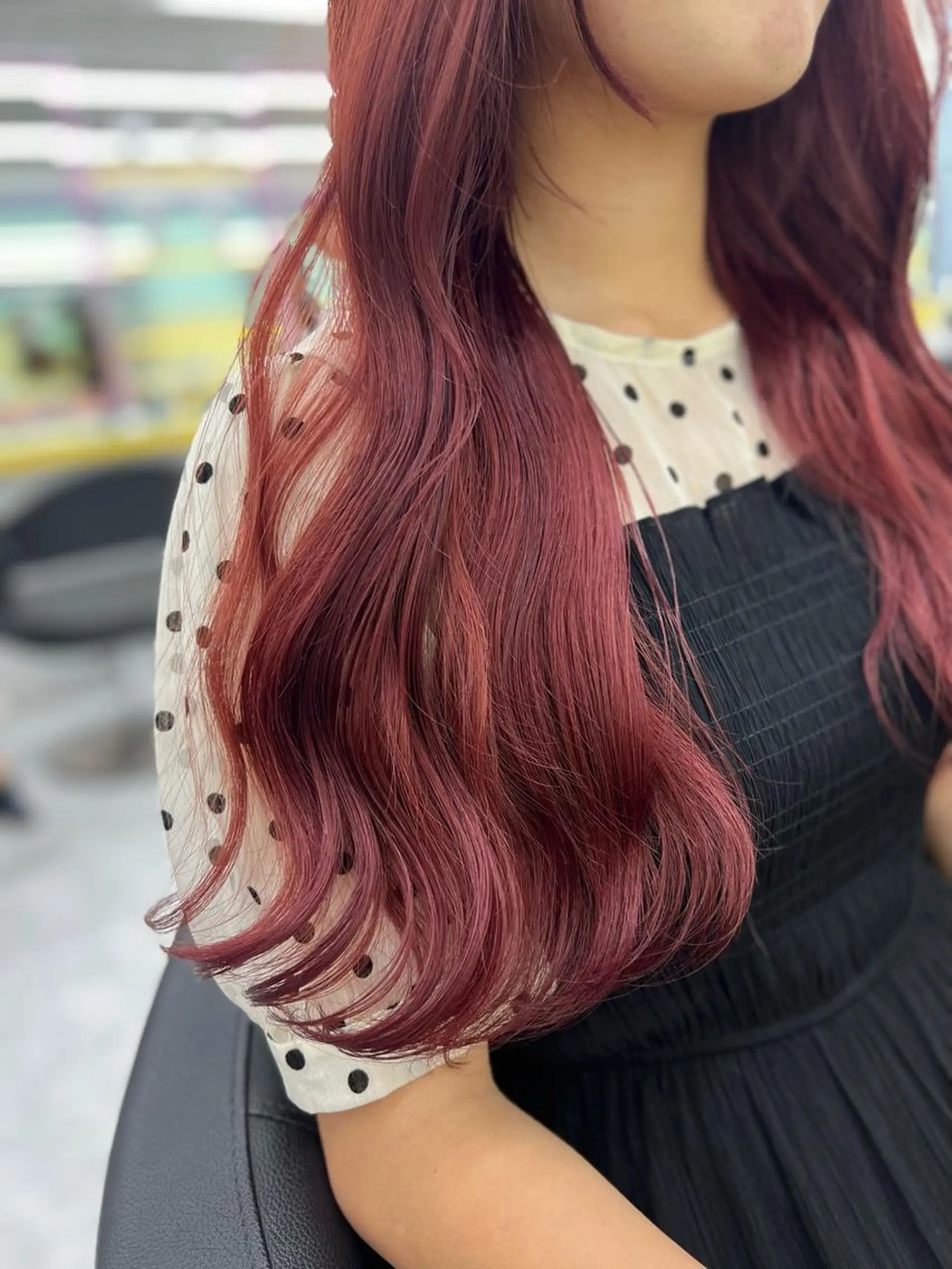 ロング パーマモデル募集💖 まなみのヘアスタイル