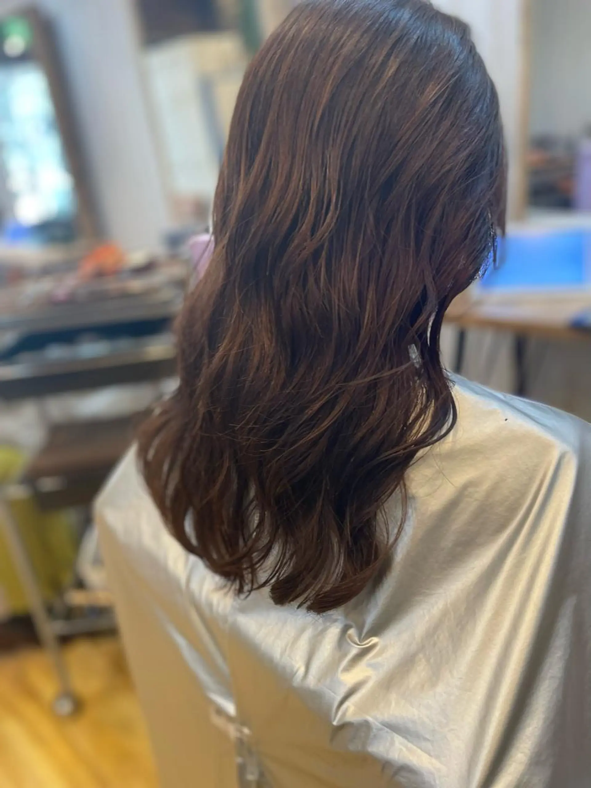 セミロング パーマ セミロングパーマ デジタルパーマ Agu  hair you所属・♡ yumaのヘアスタイル