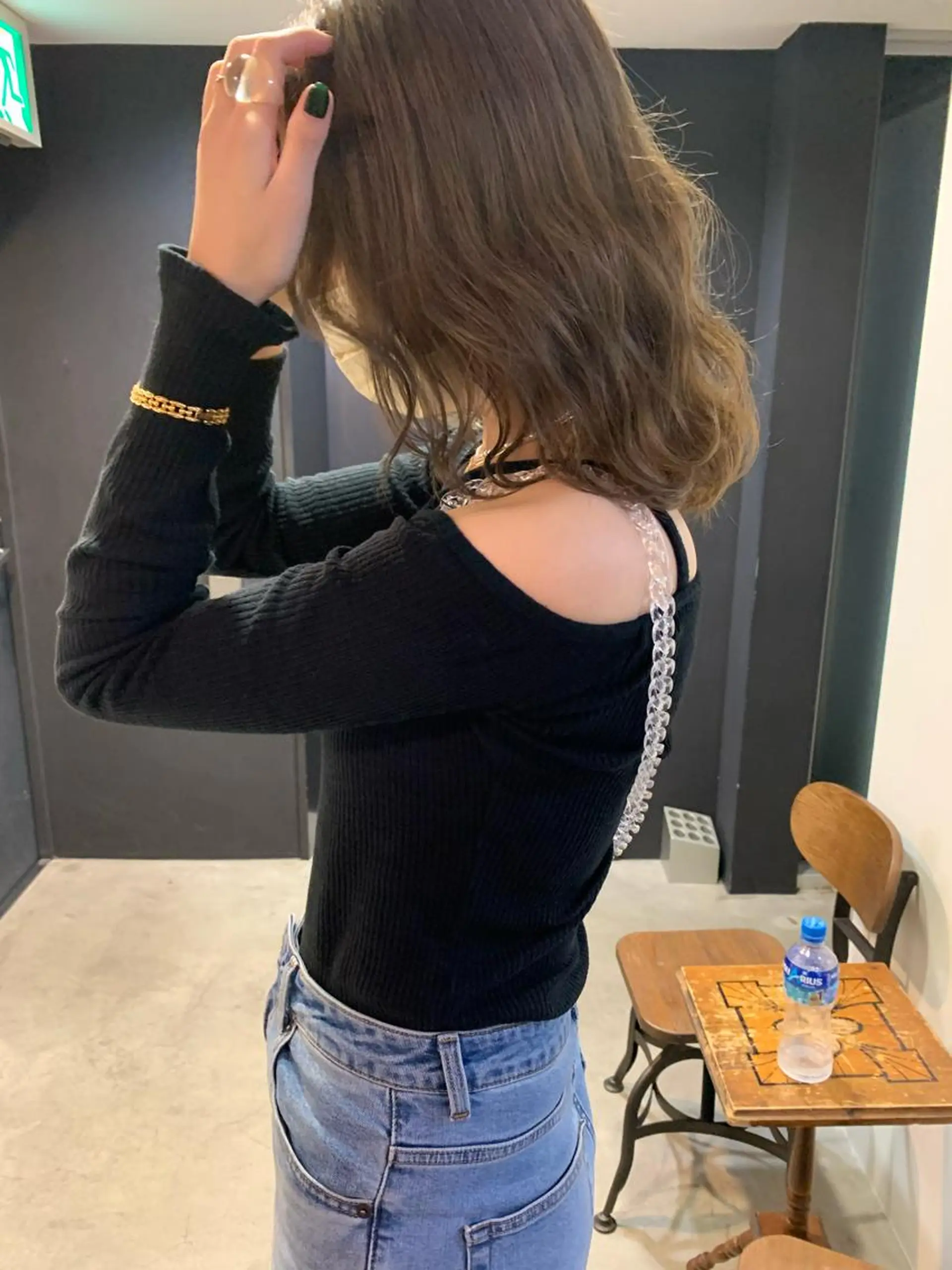 ミディアム ヘアカラー トリートメント 暖色/まろベージュ/ シカタユウカのヘアスタイル