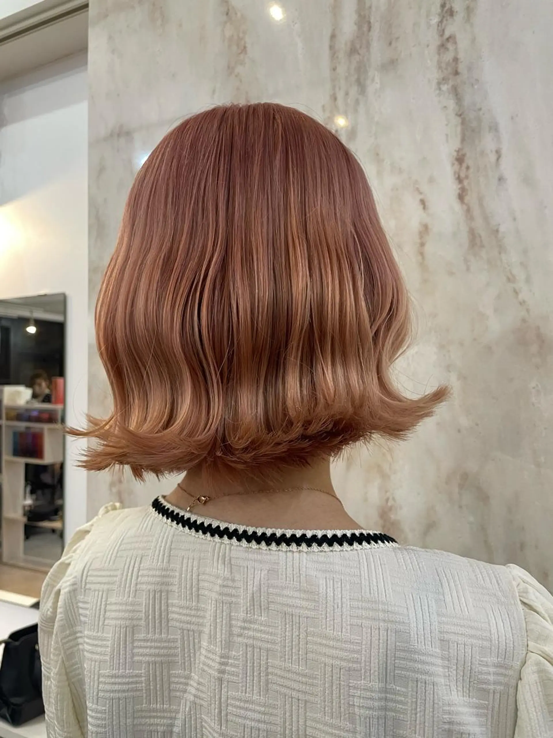 ミディアム ヘアカラー 🎀ikuno🎀 Lovis 🫧艶髪のヘアスタイル