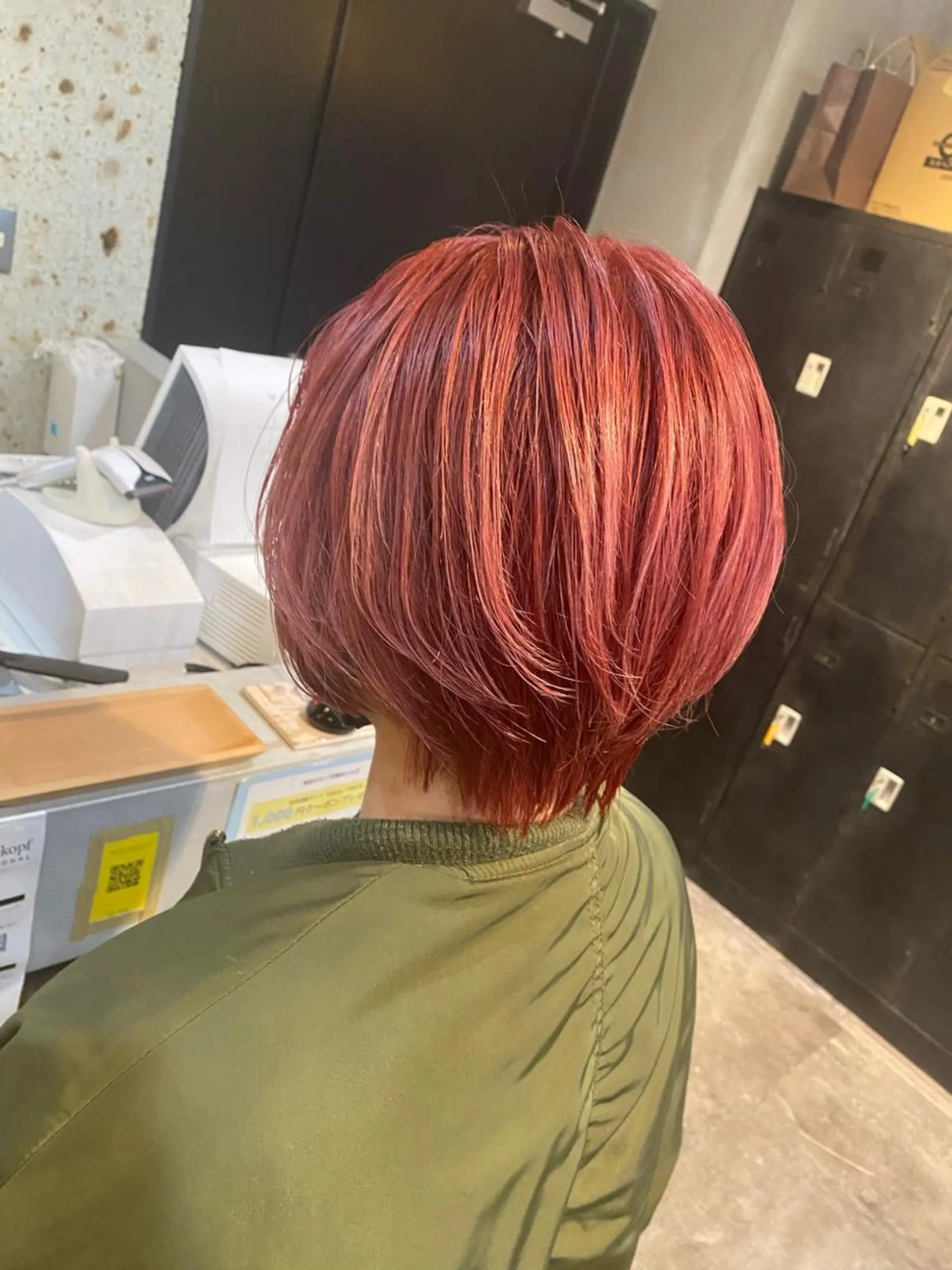 ショート ヘアカラー トリートメント sail所属・sail ミウのヘアスタイル