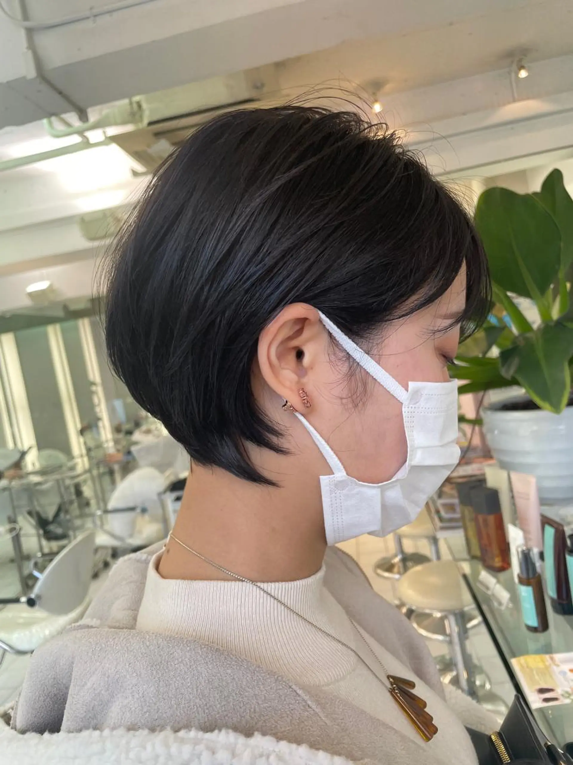 ショート カラー ショートヘア カット ヘアカラー トリートメント HEADS  ex所属・HEADS ex市川 ママ美容師ARISAのヘアスタイル