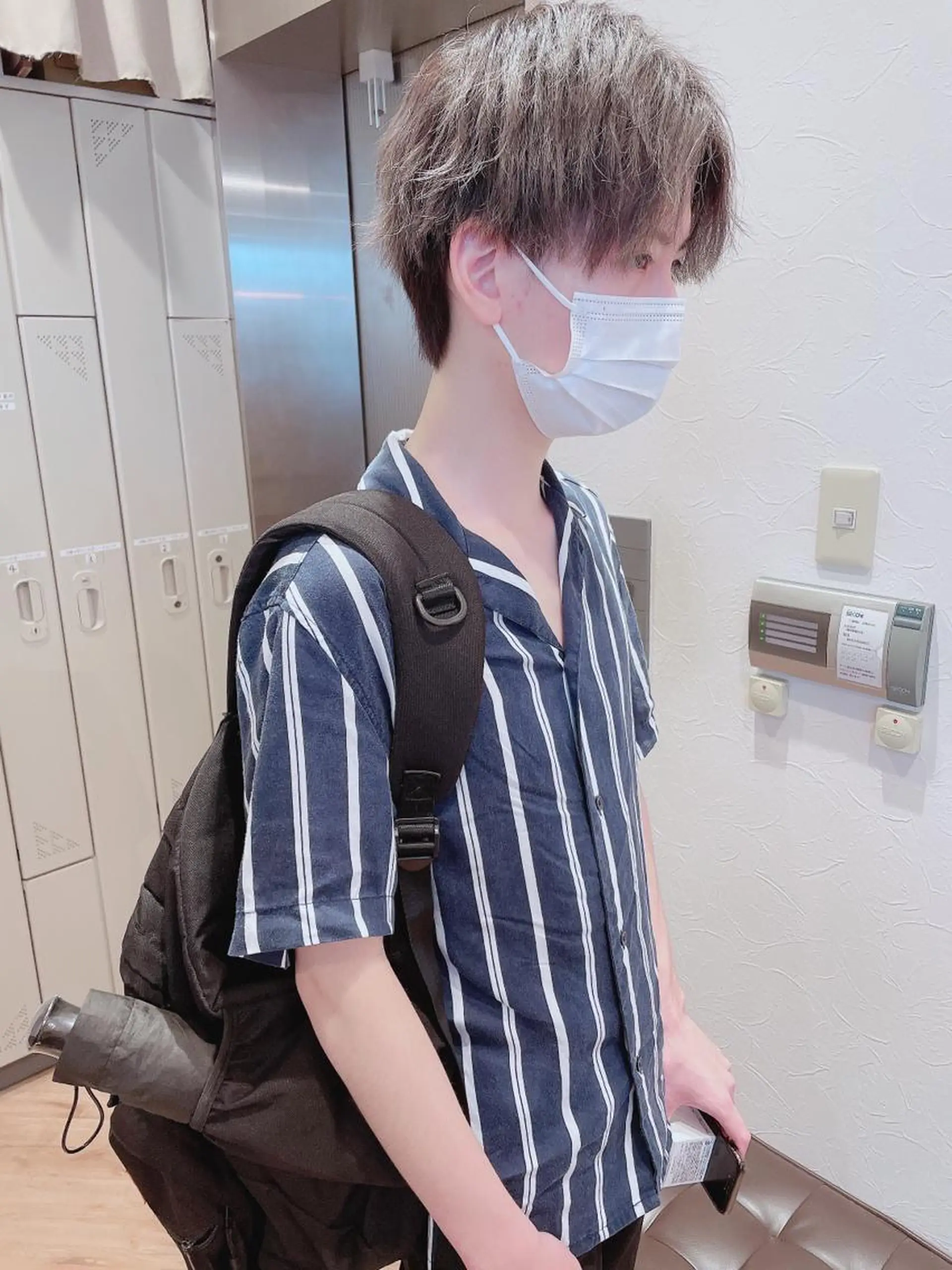 ショート カラー ヘアアレンジ メンズ ヘアカラー メンズZina代表 田端 麗治のヘアスタイル