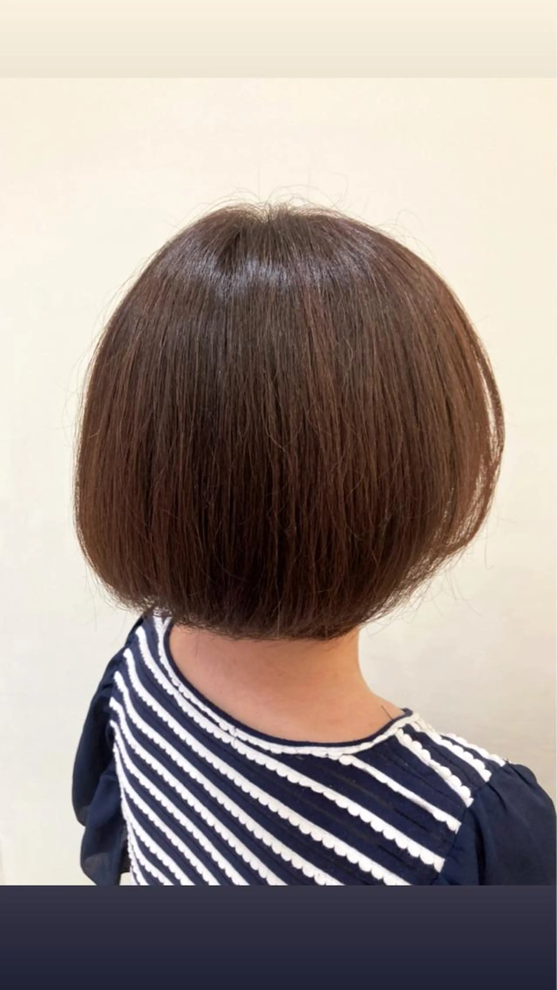ショート カラー ボブカット／ 明千のヘアスタイル