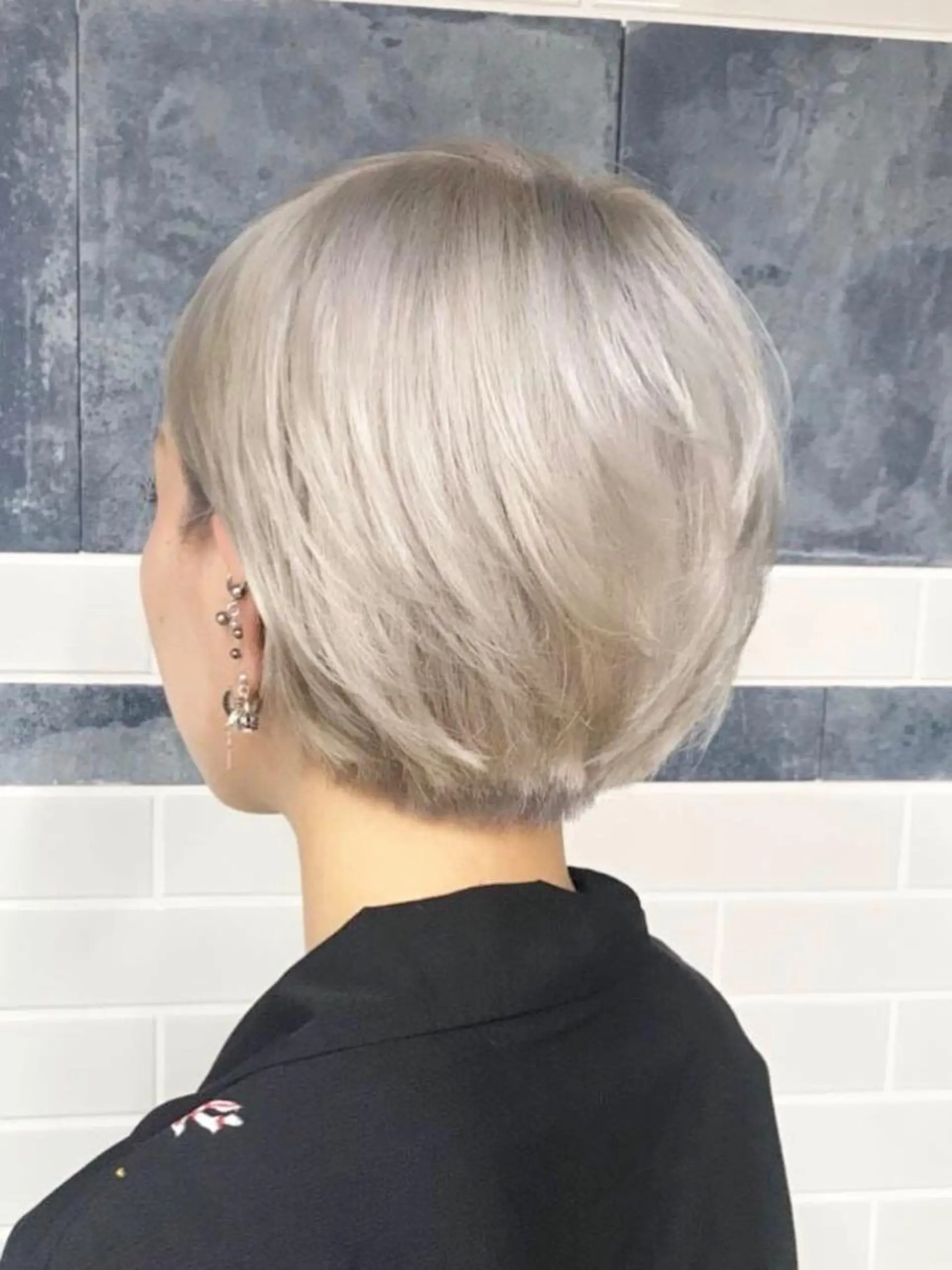 ショート カラー ブリーチ カット ヘアカラー トリートメント ❤️Ruminate 日暮里店❤️のヘアスタイル