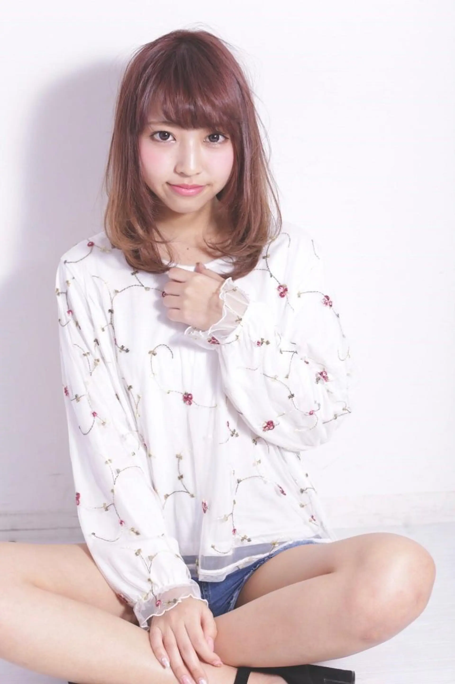 ミディアム カラー パーマ 【天満1艶髪】潤艶/ 髪質改善🌹釣本竜哉のヘアスタイル