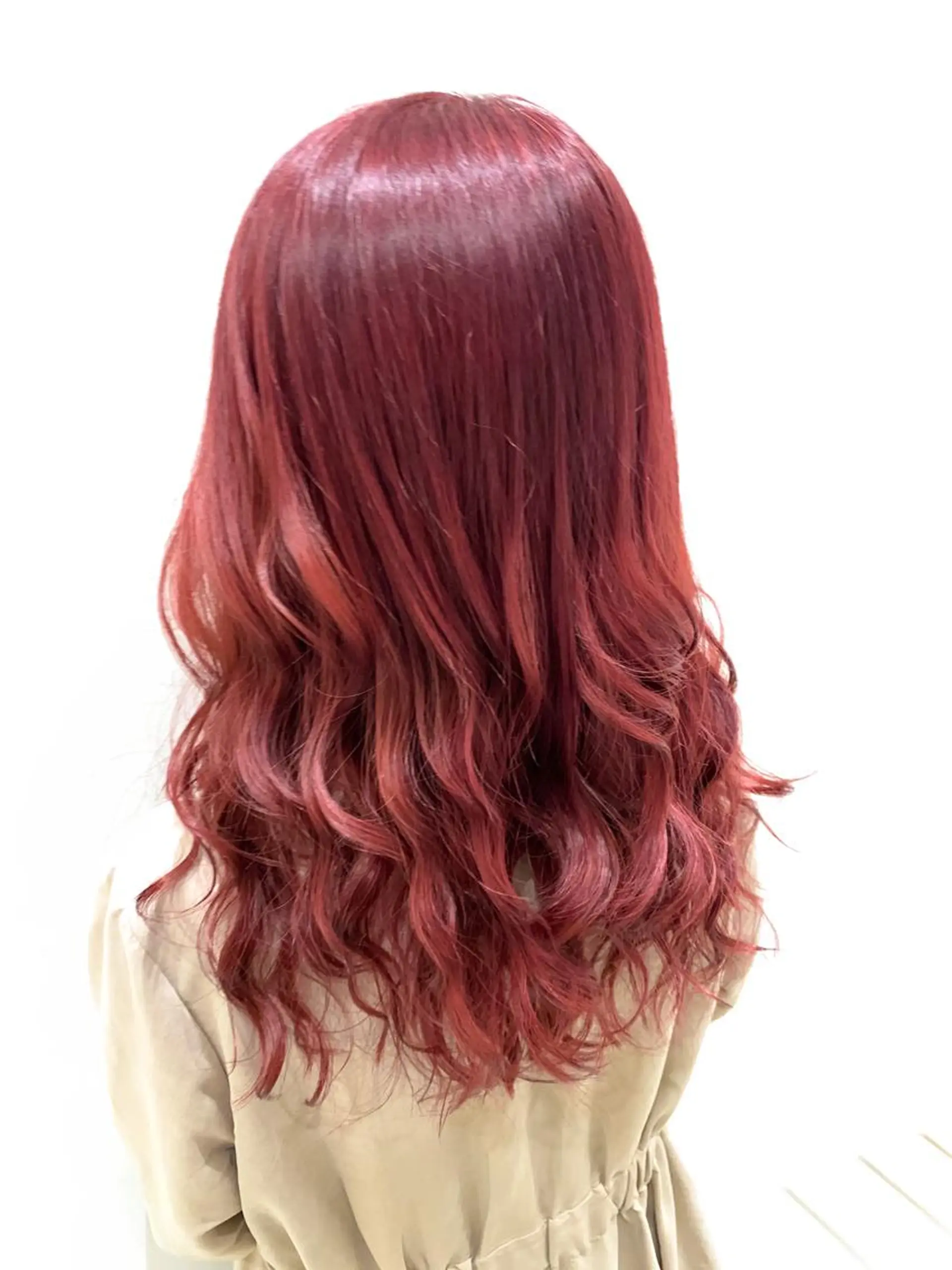 セミロング 🍀ケアブリーチ カラー🍀坂井のヘアスタイル