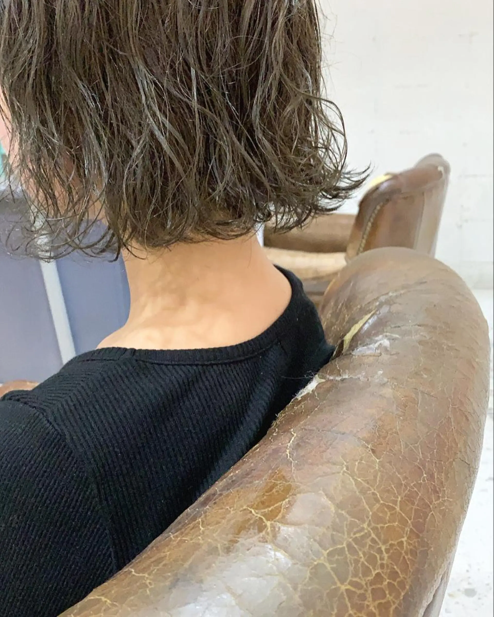 ミディアム カット ヘアカラー パーマ トリートメント La Lauren所属・ダブルカラー/ボブ/ 💈JUNYA💈のヘアスタイル