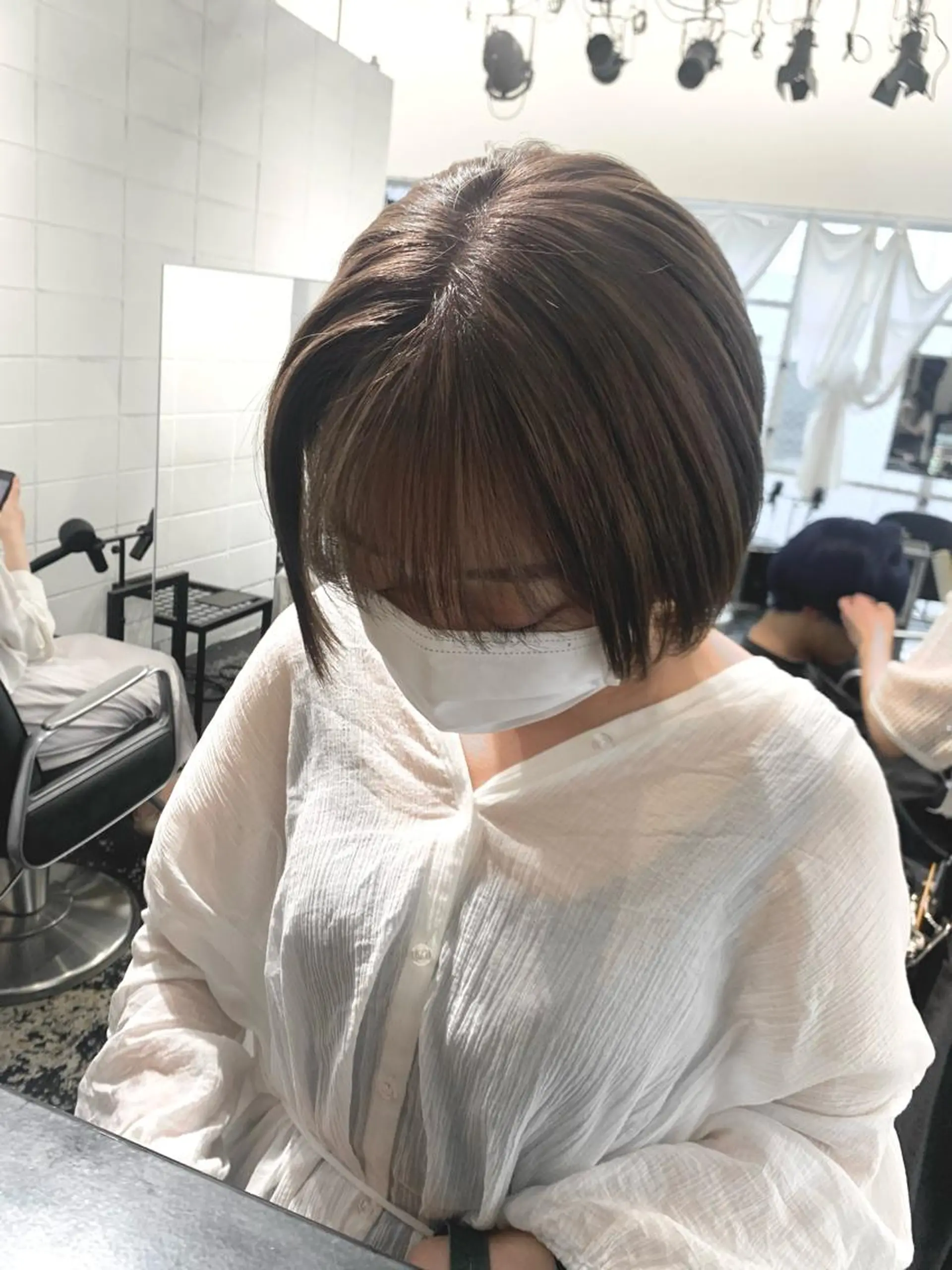 ショート カット ヘアカラー トリートメント HARU//原宿🤍 リピート率NO.1のヘアスタイル