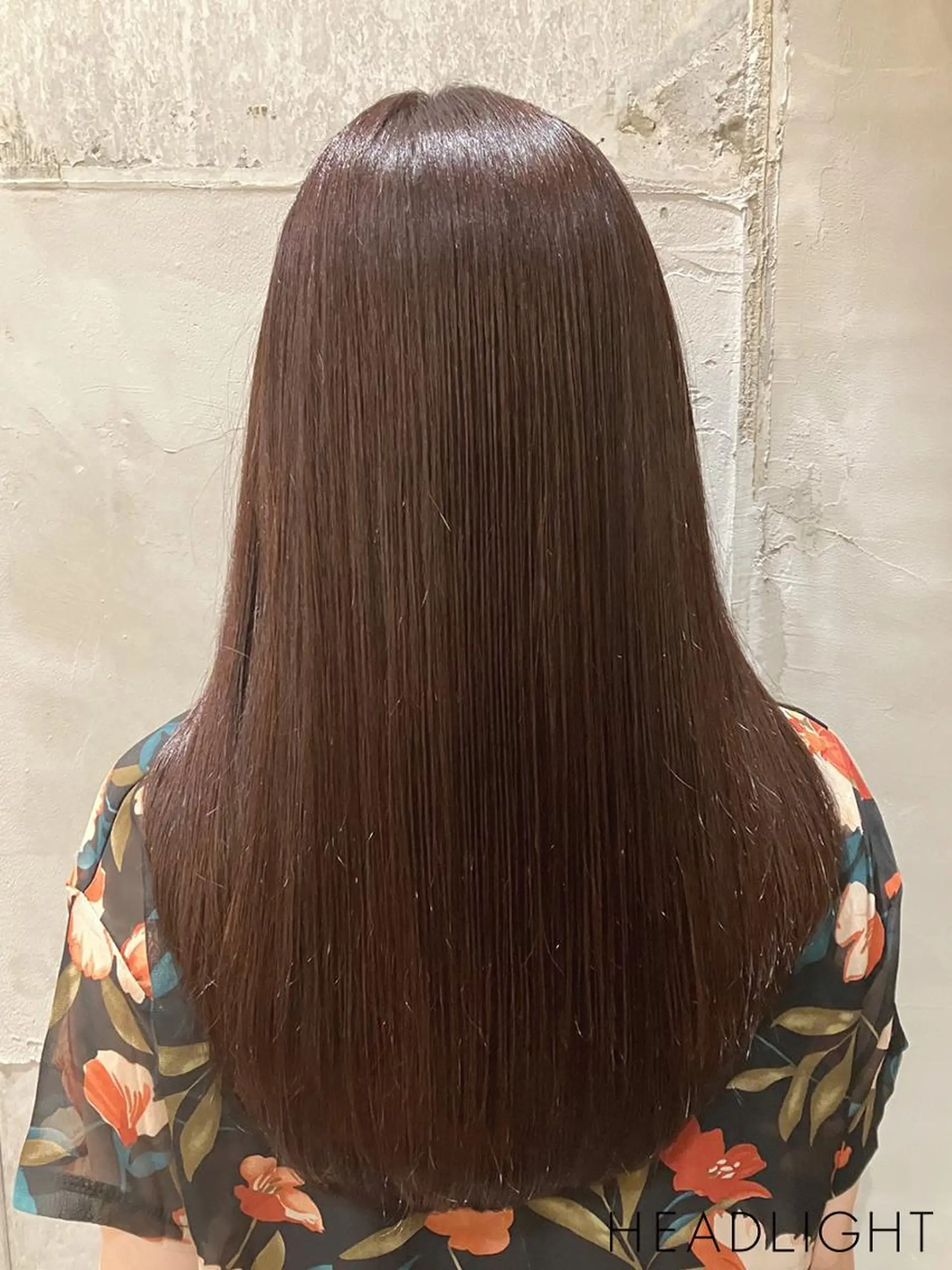 ミディアム カラー いしい みなみのヘアスタイル