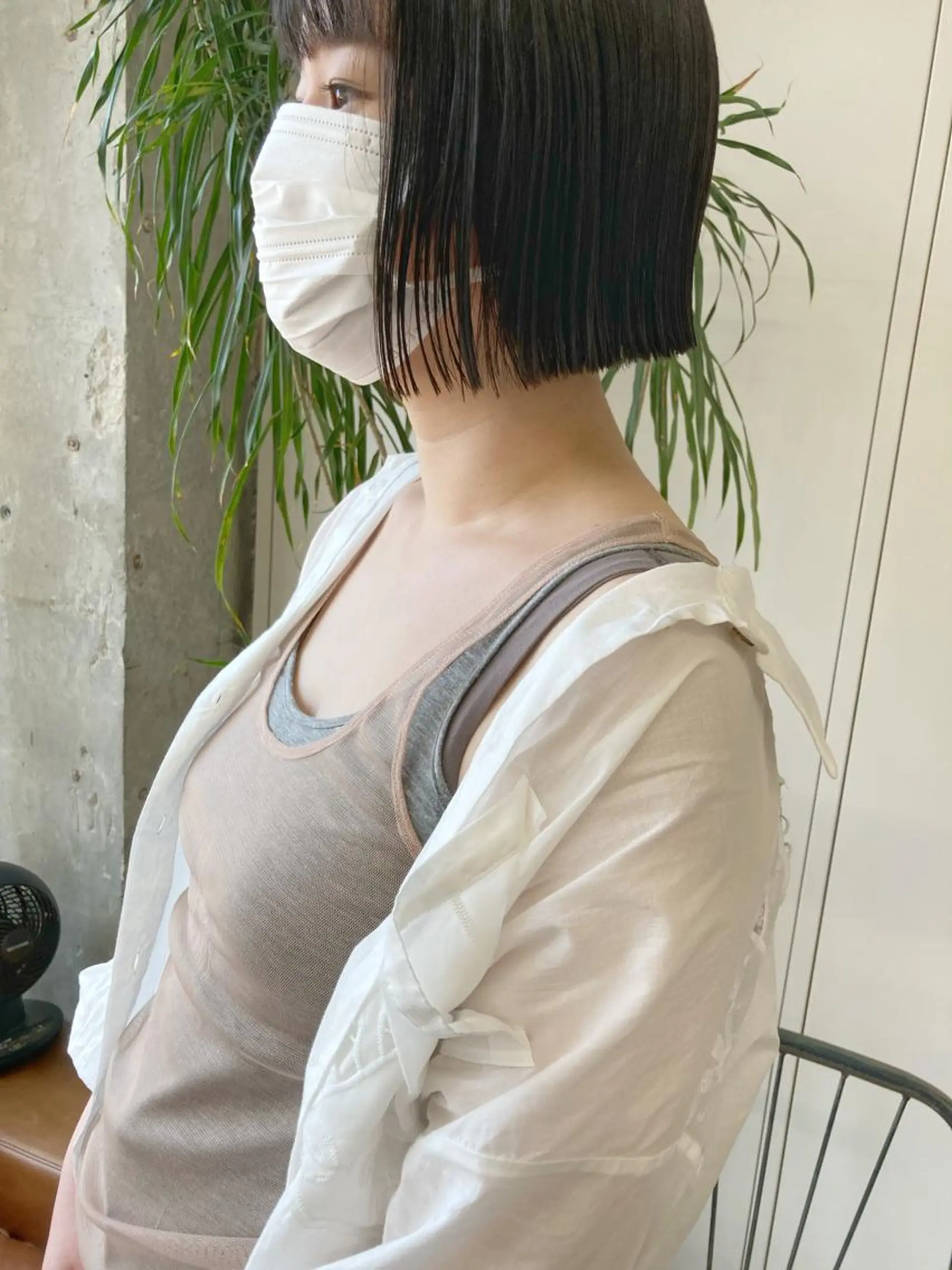 ミディアム ボブ カット トリートメント 小木曽智美 /ボブ/ショートのヘアスタイル