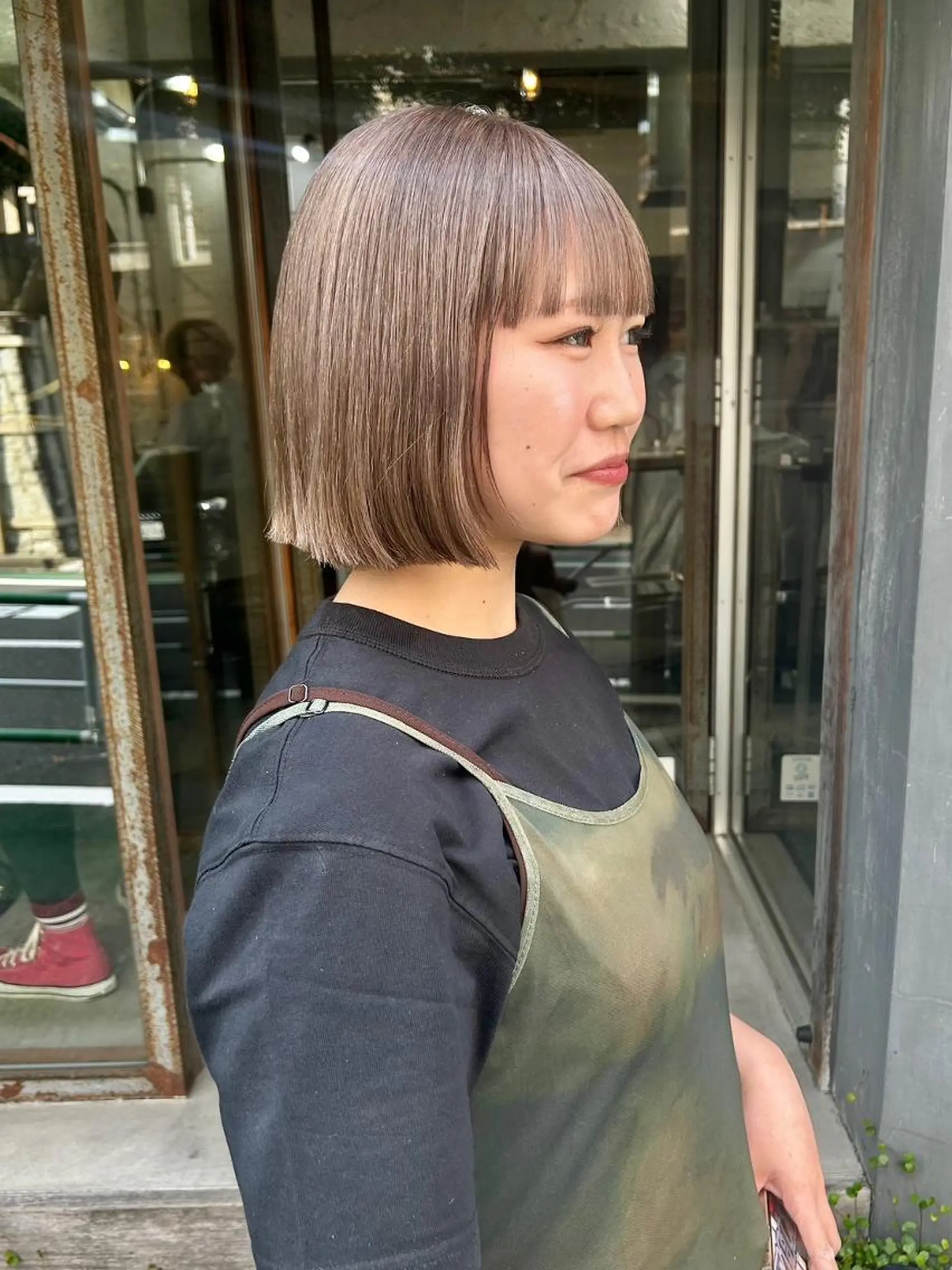 ショート カラー カット ヘアカラー トリートメント 🌼U24 ヘアデザインラボのヘアスタイル