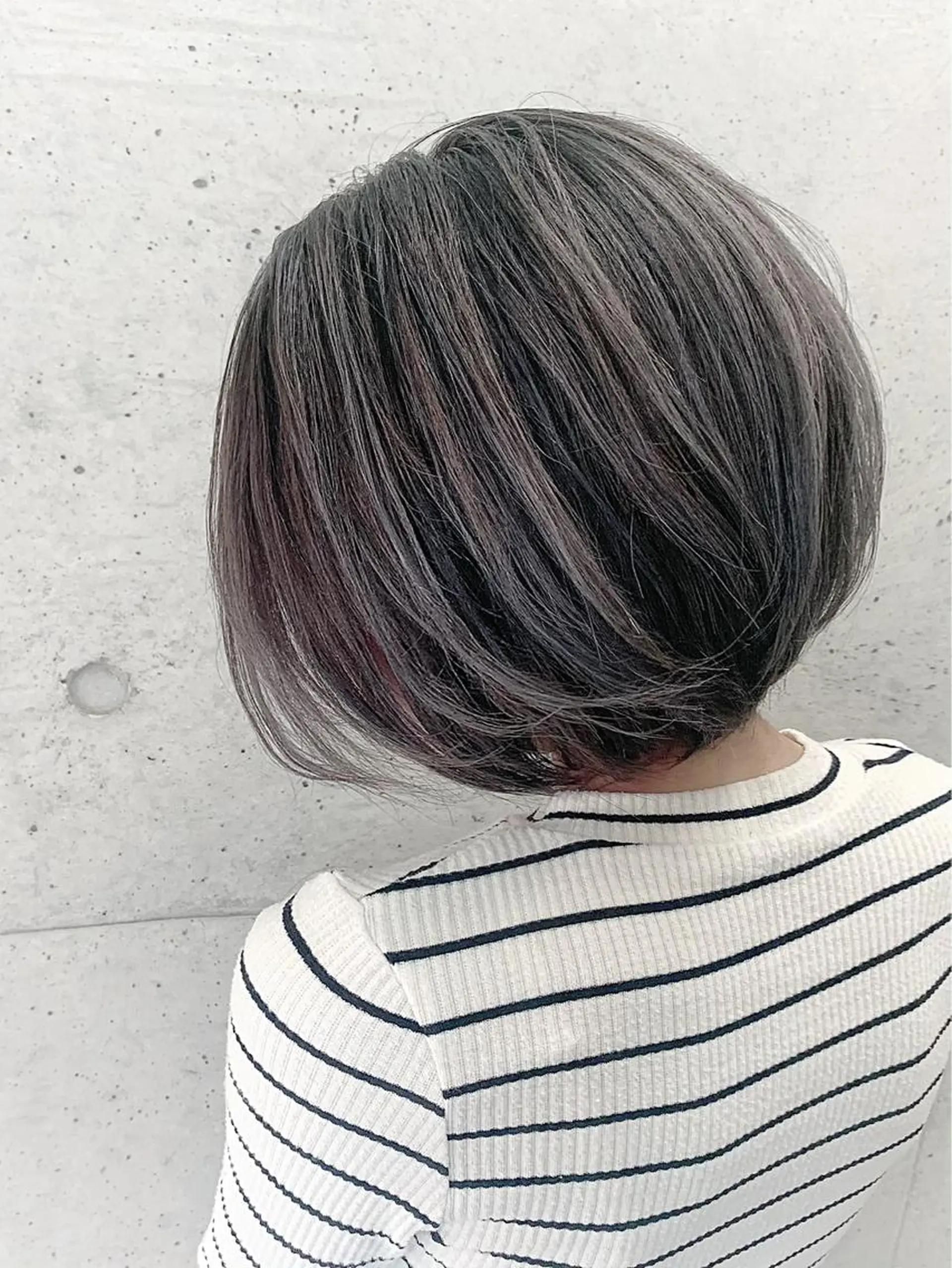 ショート カラー ハイライトカラー ハイライト EMANON天神所属・Hitomi Ezakiのヘアスタイル