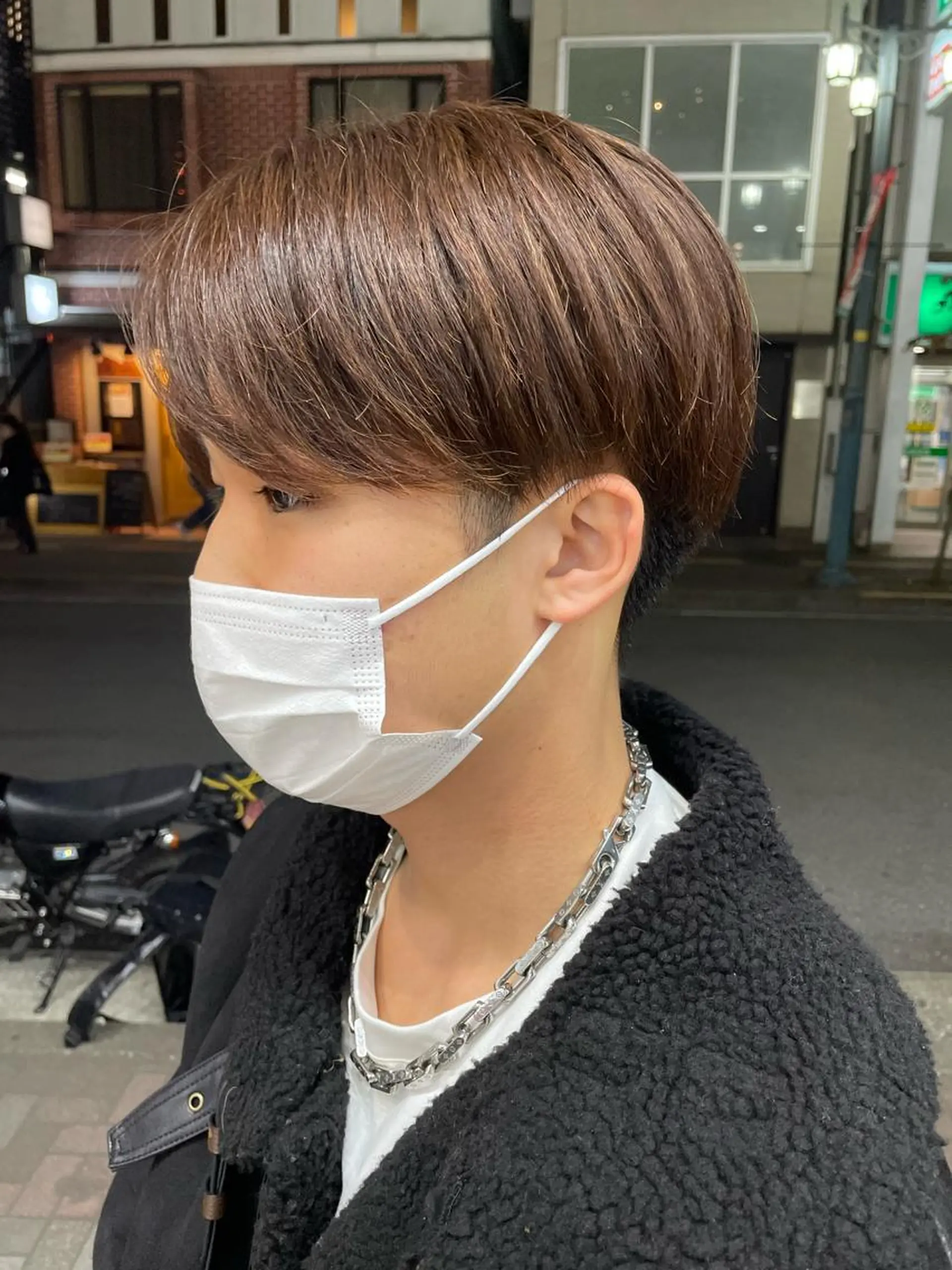 メンズ センターパート マッシュ カット 韓国ヘア🦋 MIYUのヘアスタイル