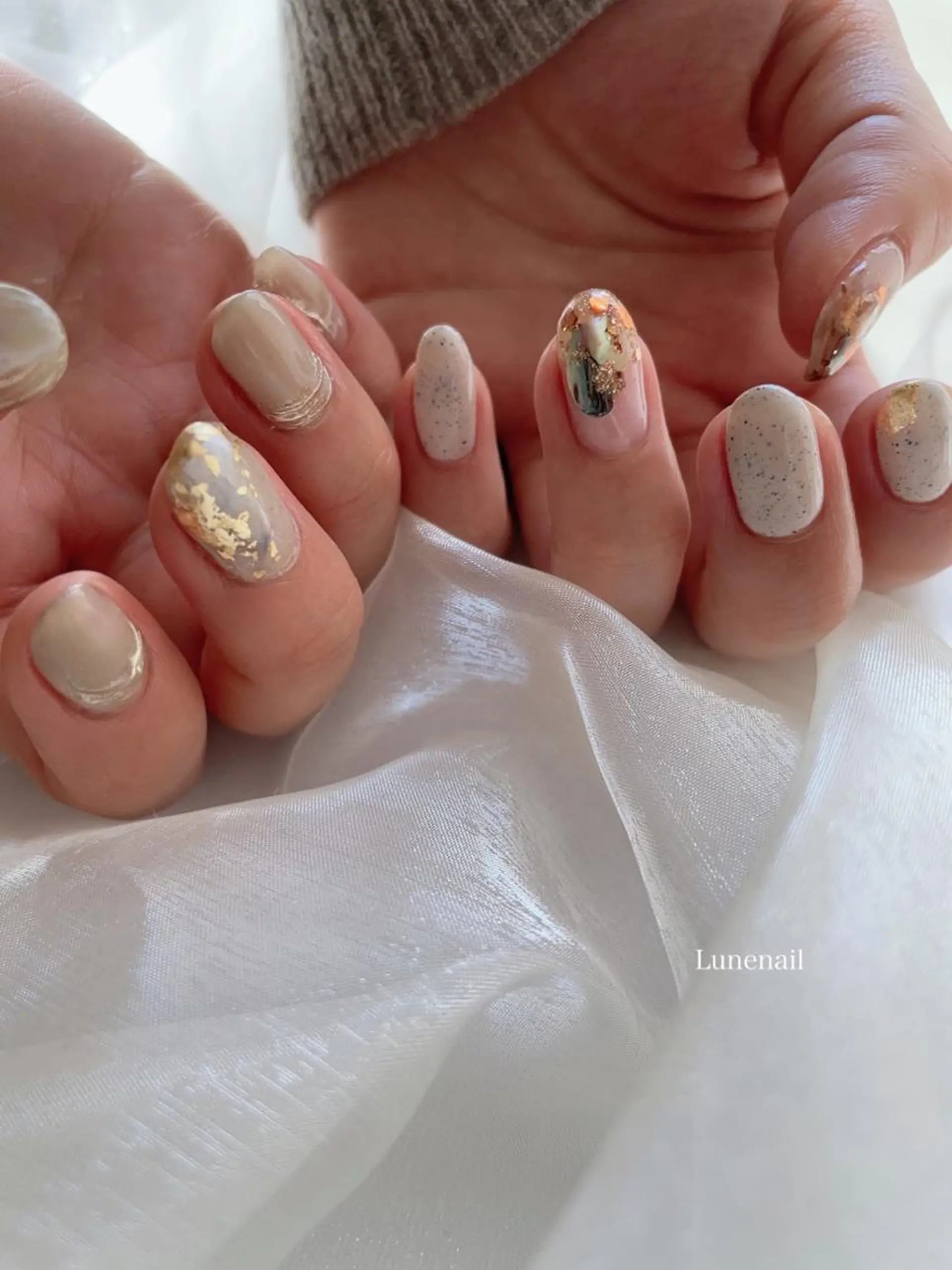 ミディアム Lunenail所属・Lune nailのネイルデザイン