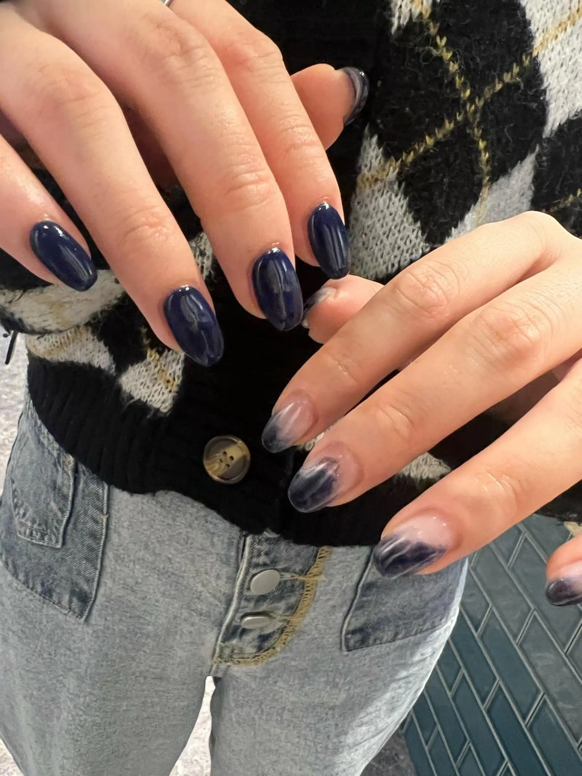 ネイル ワンカラーネイル ヘアメイクネイリスト 💄💅hidemiのネイルデザイン