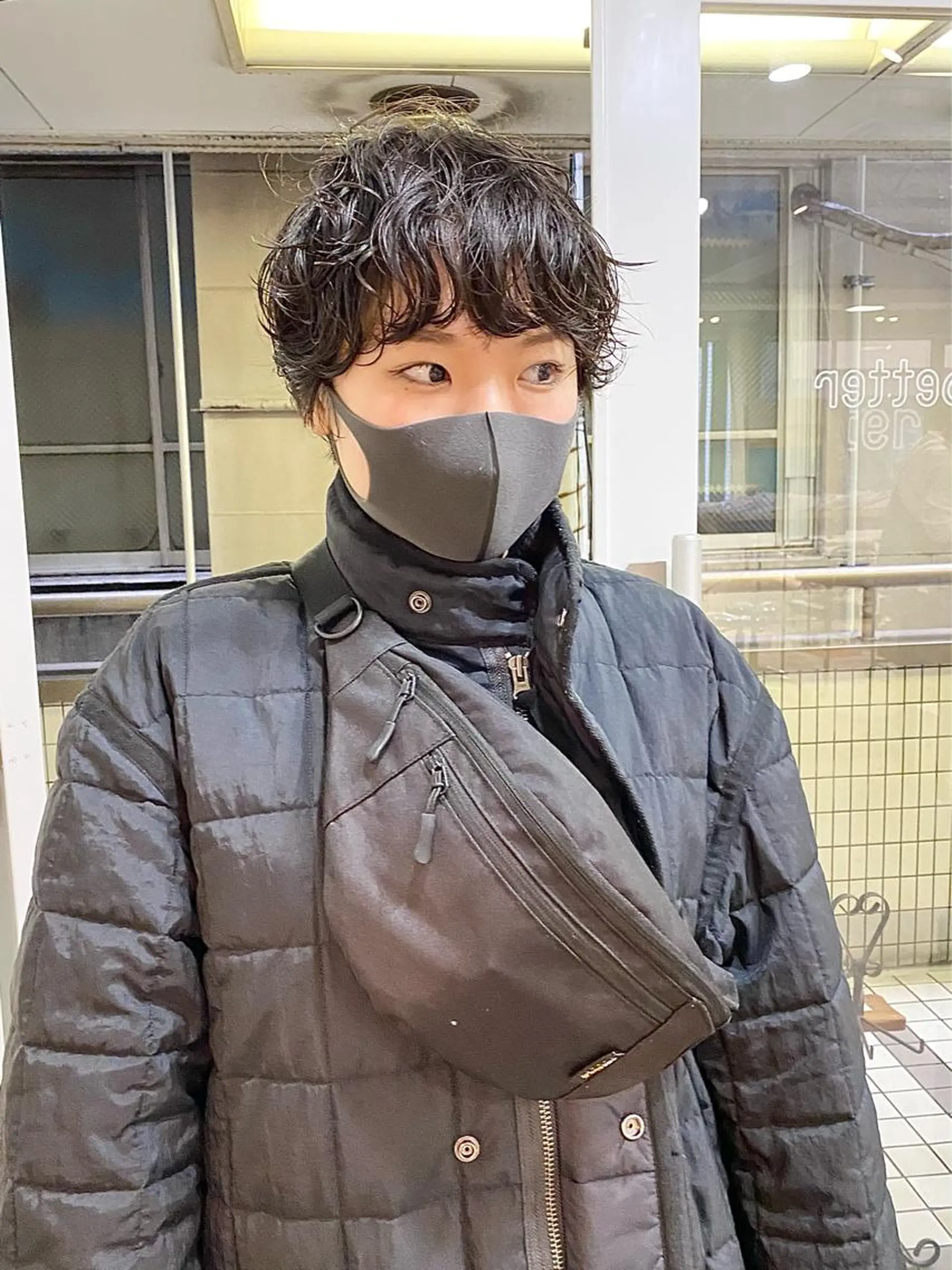 ショート パーマ カット パーマ トリートメント パーマ美容師 hanaのヘアスタイル