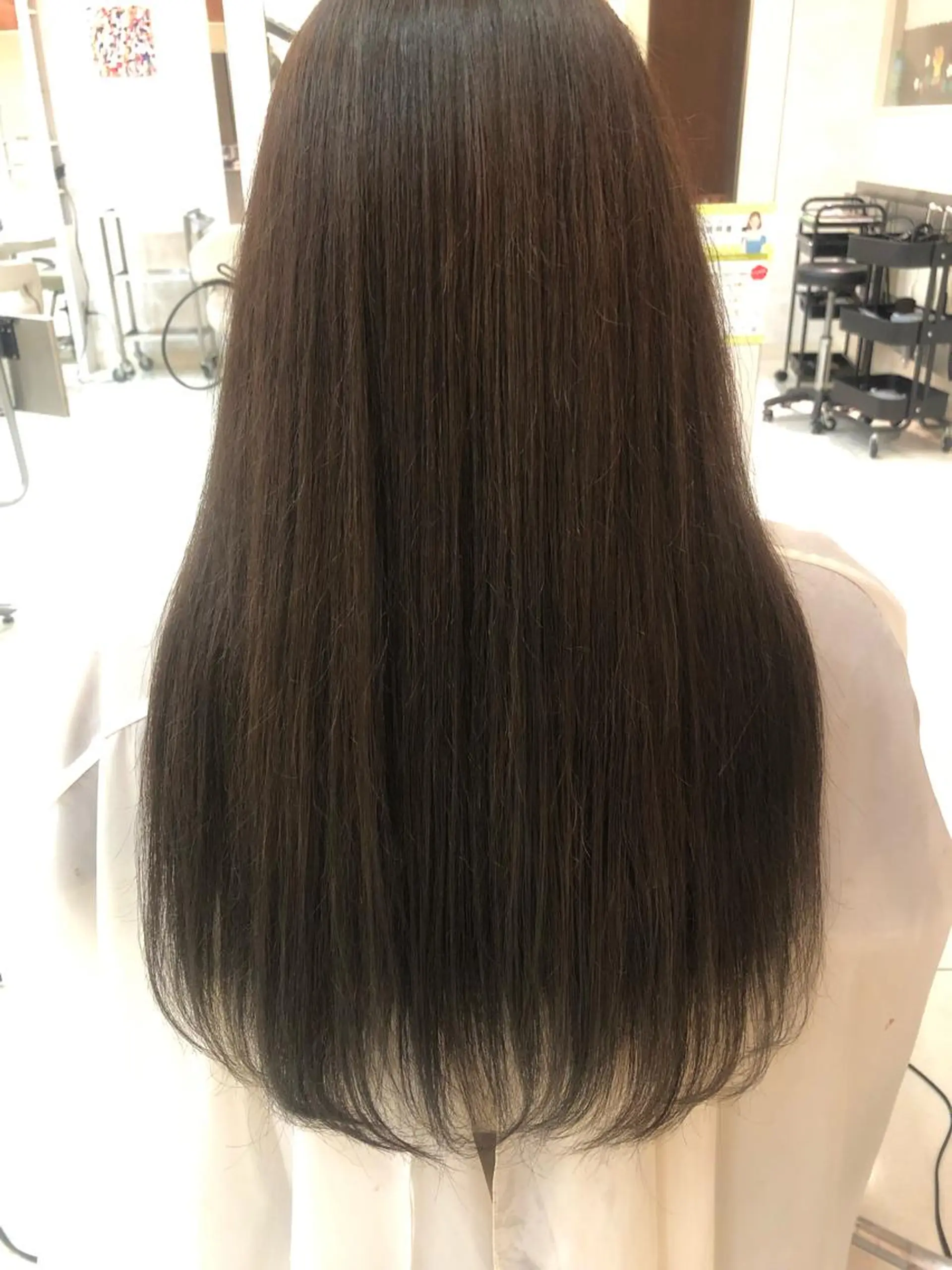 ロング カラー レイフィールド滝ノ水店所属・RayField かおるのヘアスタイル
