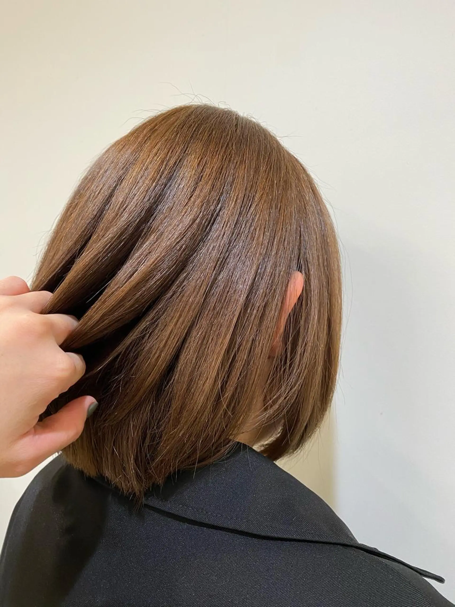 ショート カラー 髪質改善 マツモト カラー/ショートボブのヘアスタイル