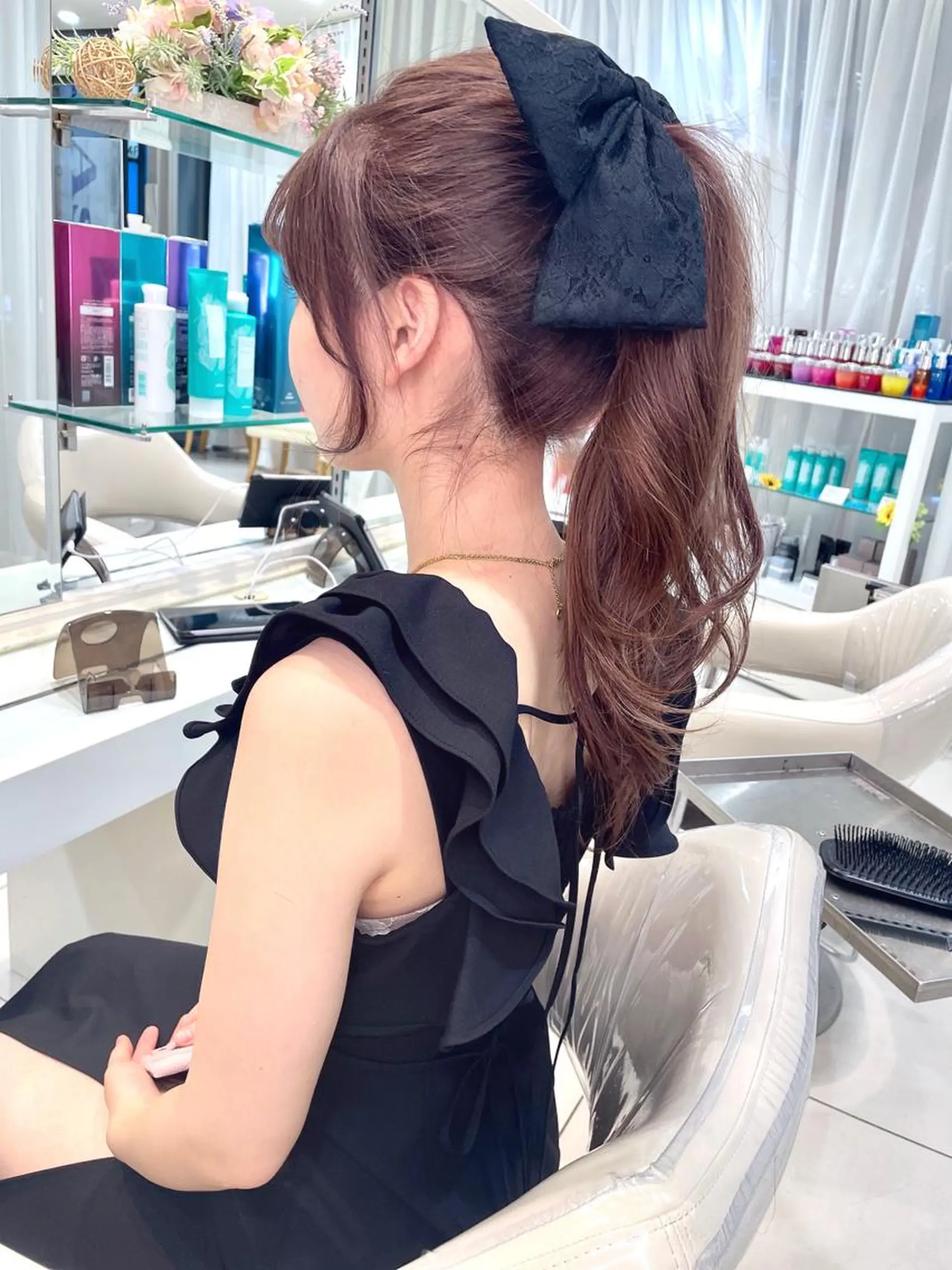 ロング ヘアカラー トリートメント 💗ブリーチなし 垢抜け💗徳井はやとのヘアスタイル