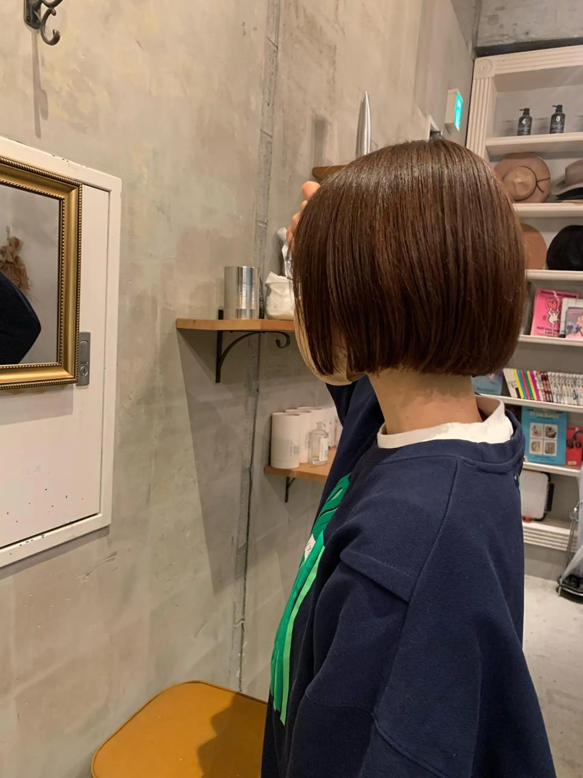 ショート カラー ボブ カネコ ユカリのヘアスタイル