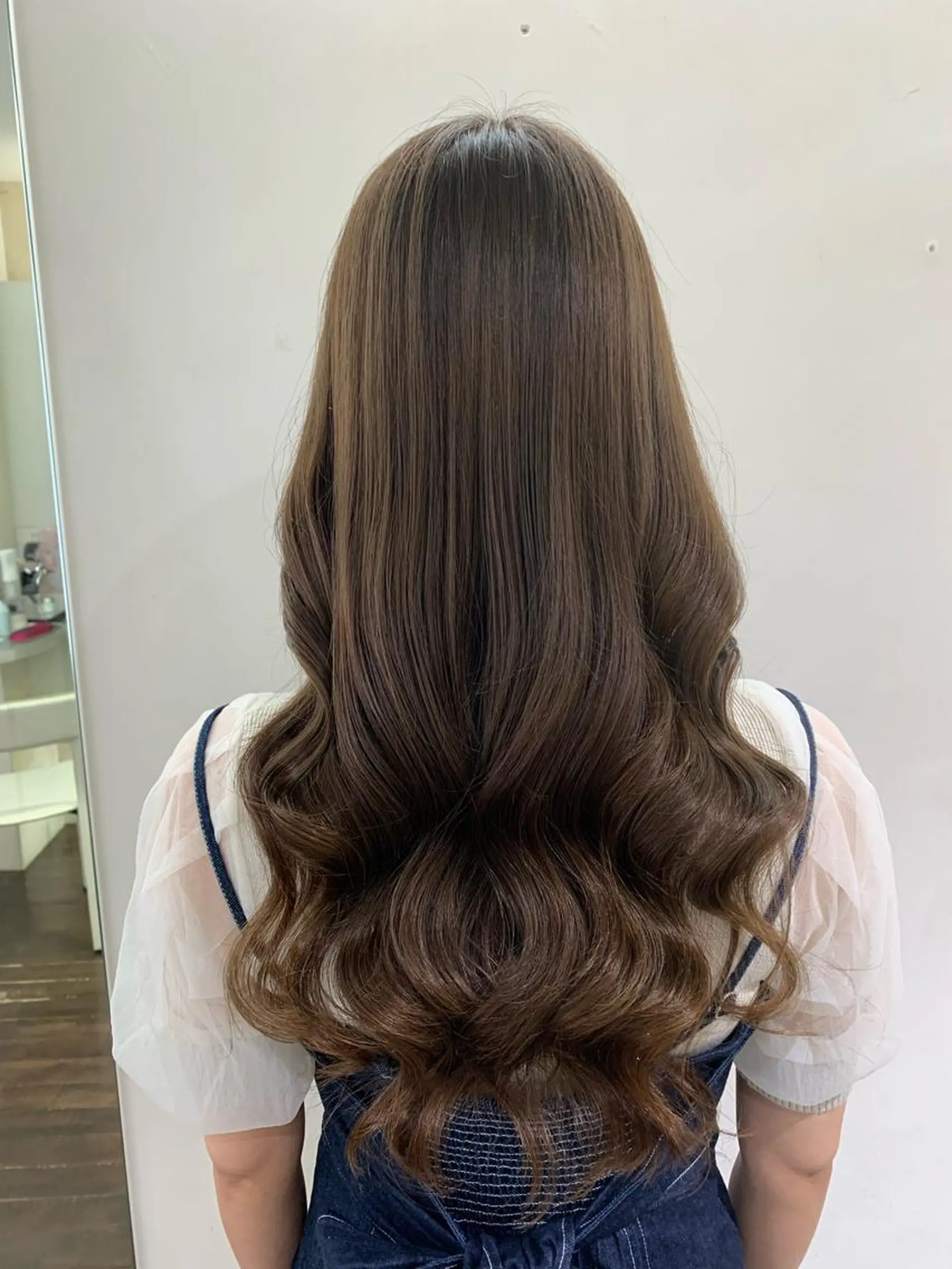 パーマ GO TODAY シェアサロン 銀座Arc店所属・デジタルパーマ🫧 韓国風ヘア🫧サクラのヘアスタイル