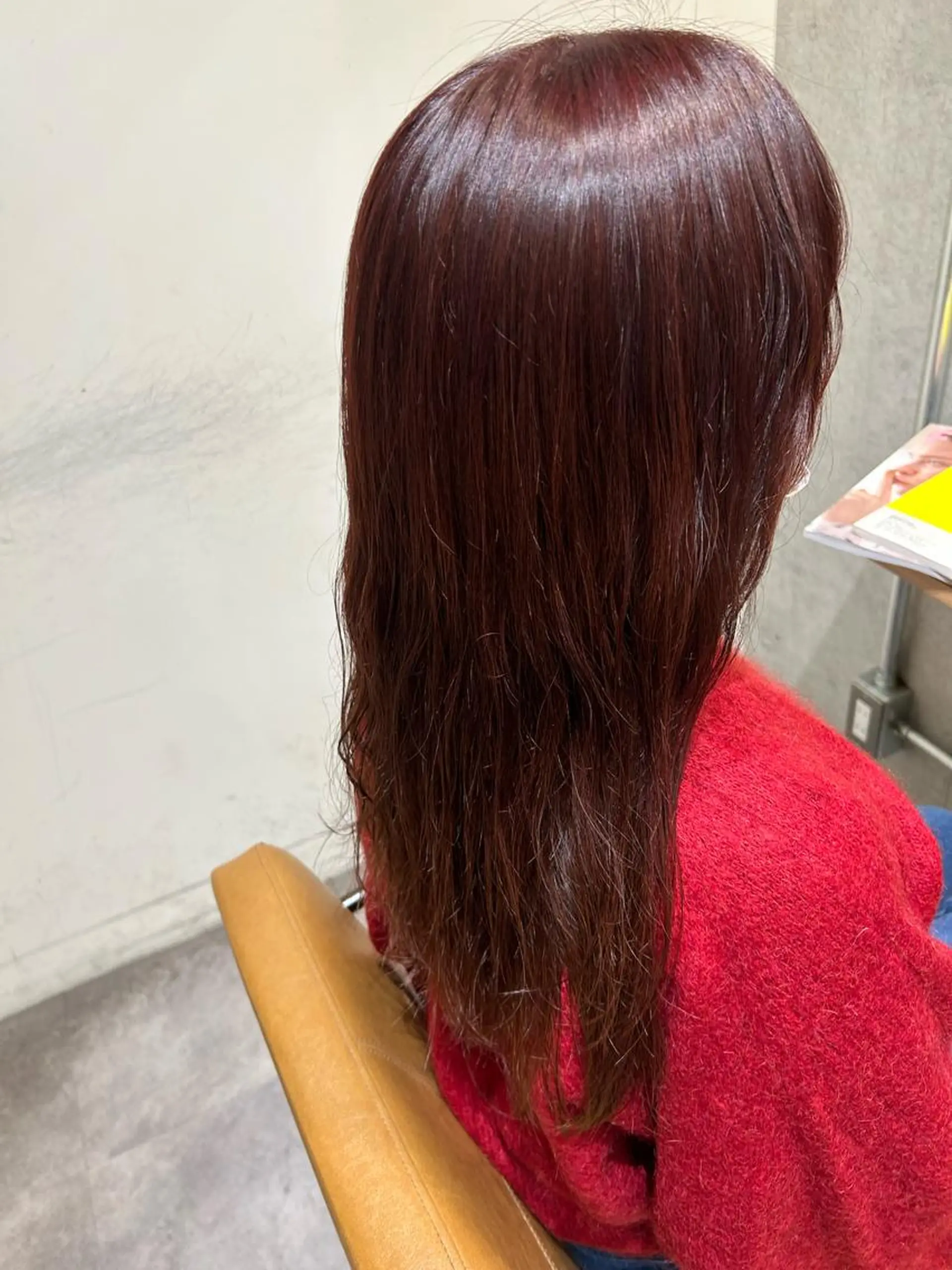 セミロング カラー ブリーチ ブリーチなしカラー ヘアカラー 👒oikawa kaede🍃のヘアスタイル