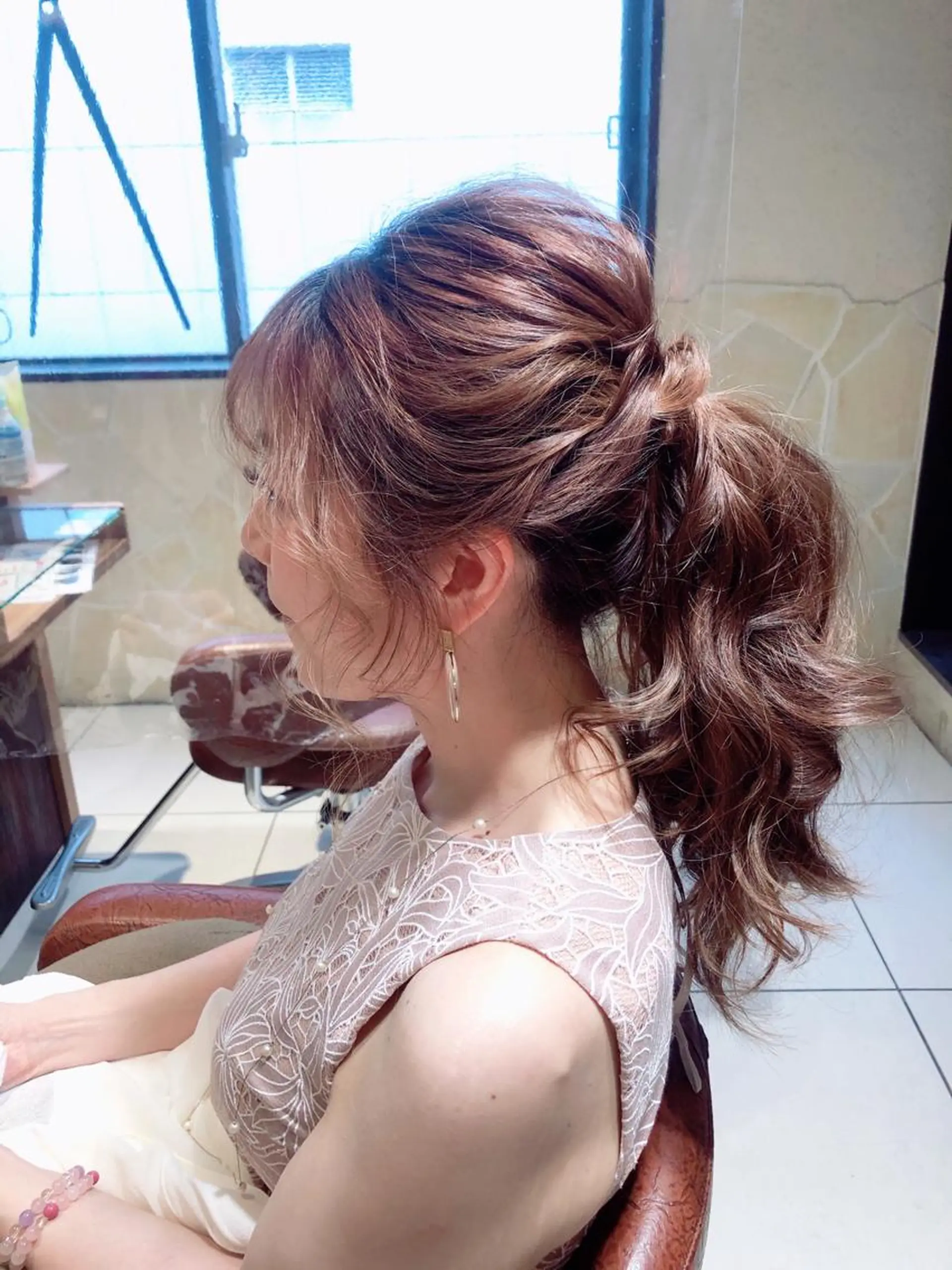 ロング ヘアアレンジ 【ディレクター 🧸🤍田澤　唯那】のヘアスタイル