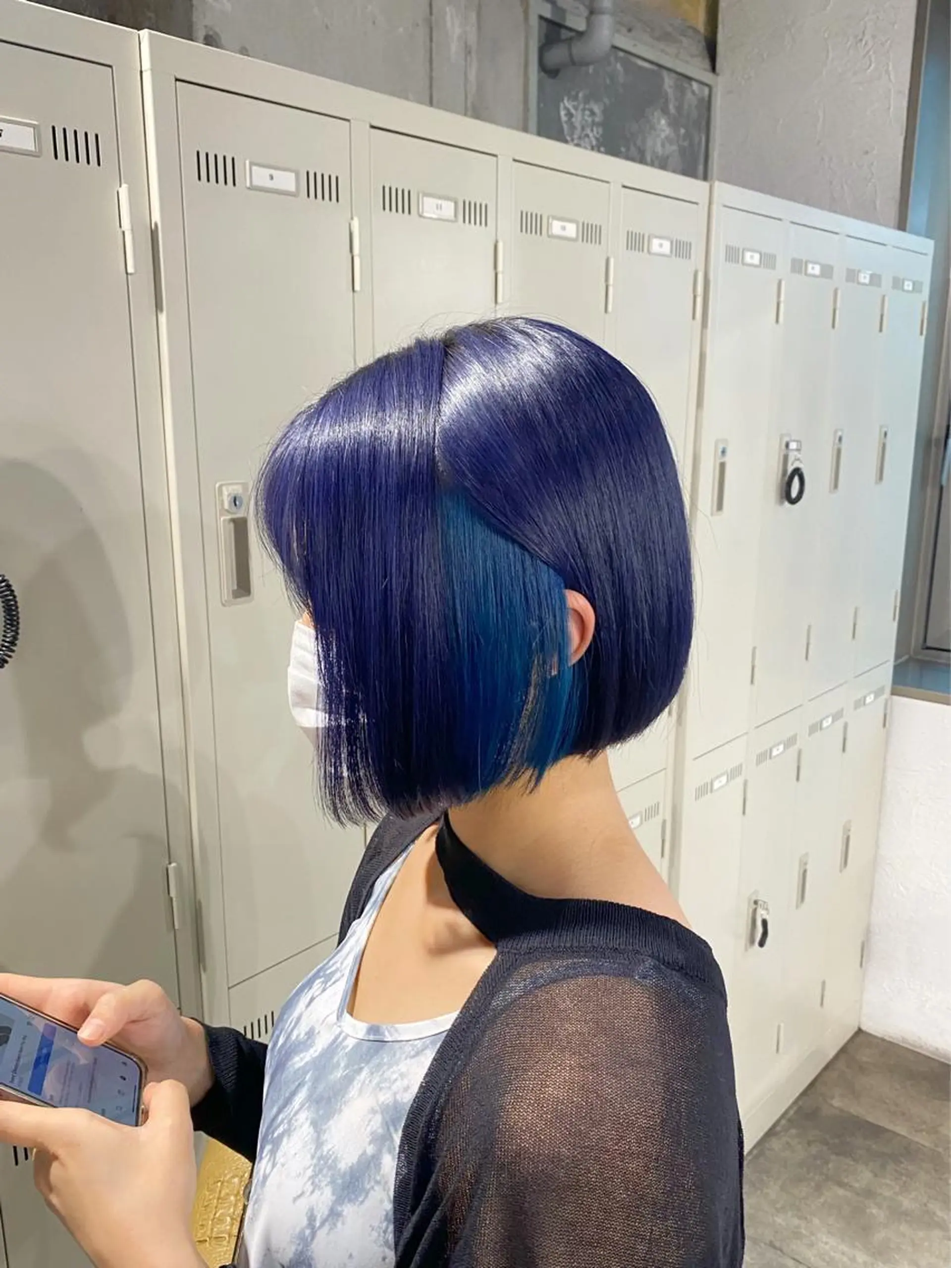 ミディアム カラー EGO所属・EGO Top stylistのヘアスタイル