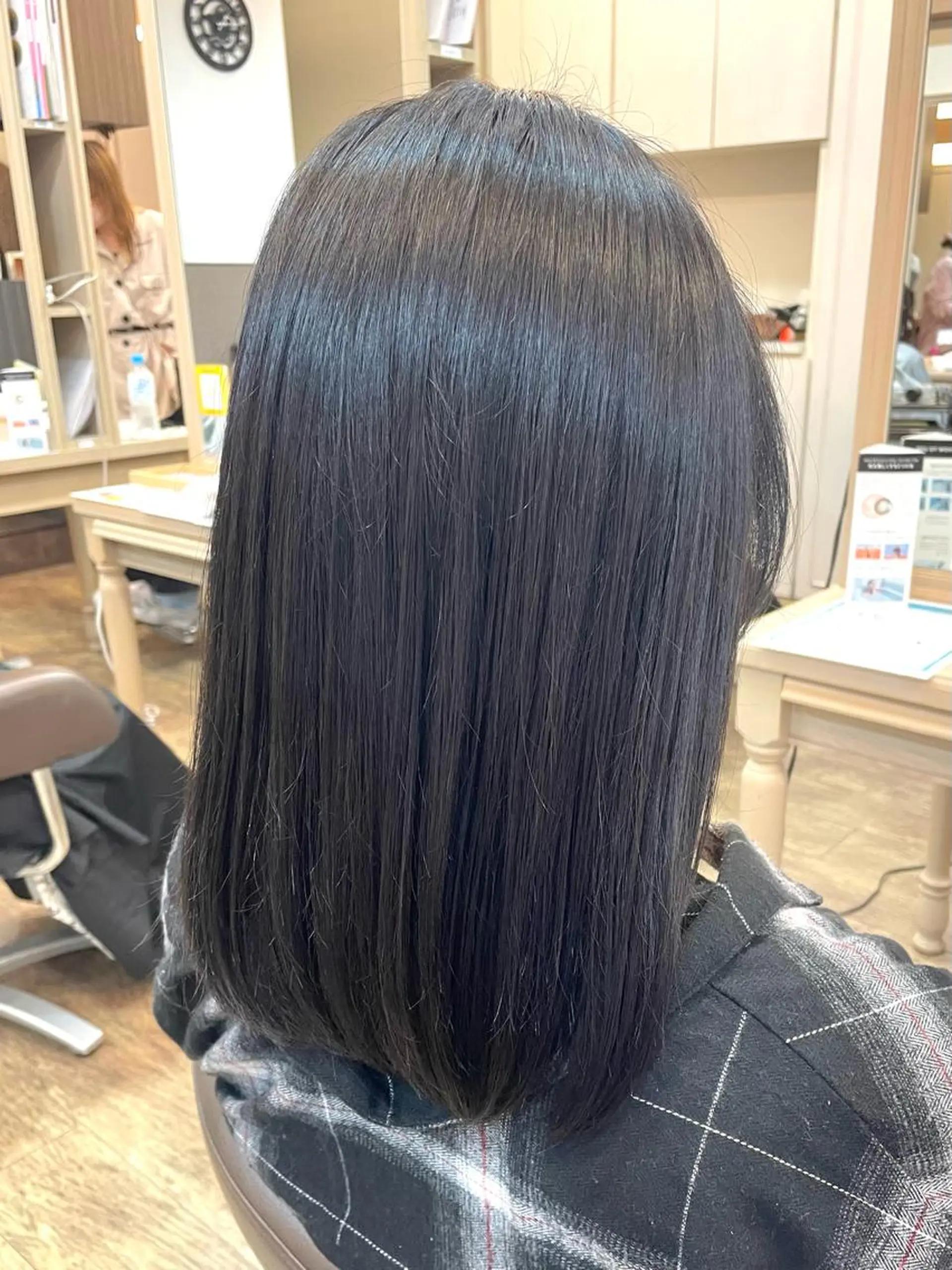 セミロング ヘアカラー メンズパーマ🌀/ 中村郁未のヘアスタイル