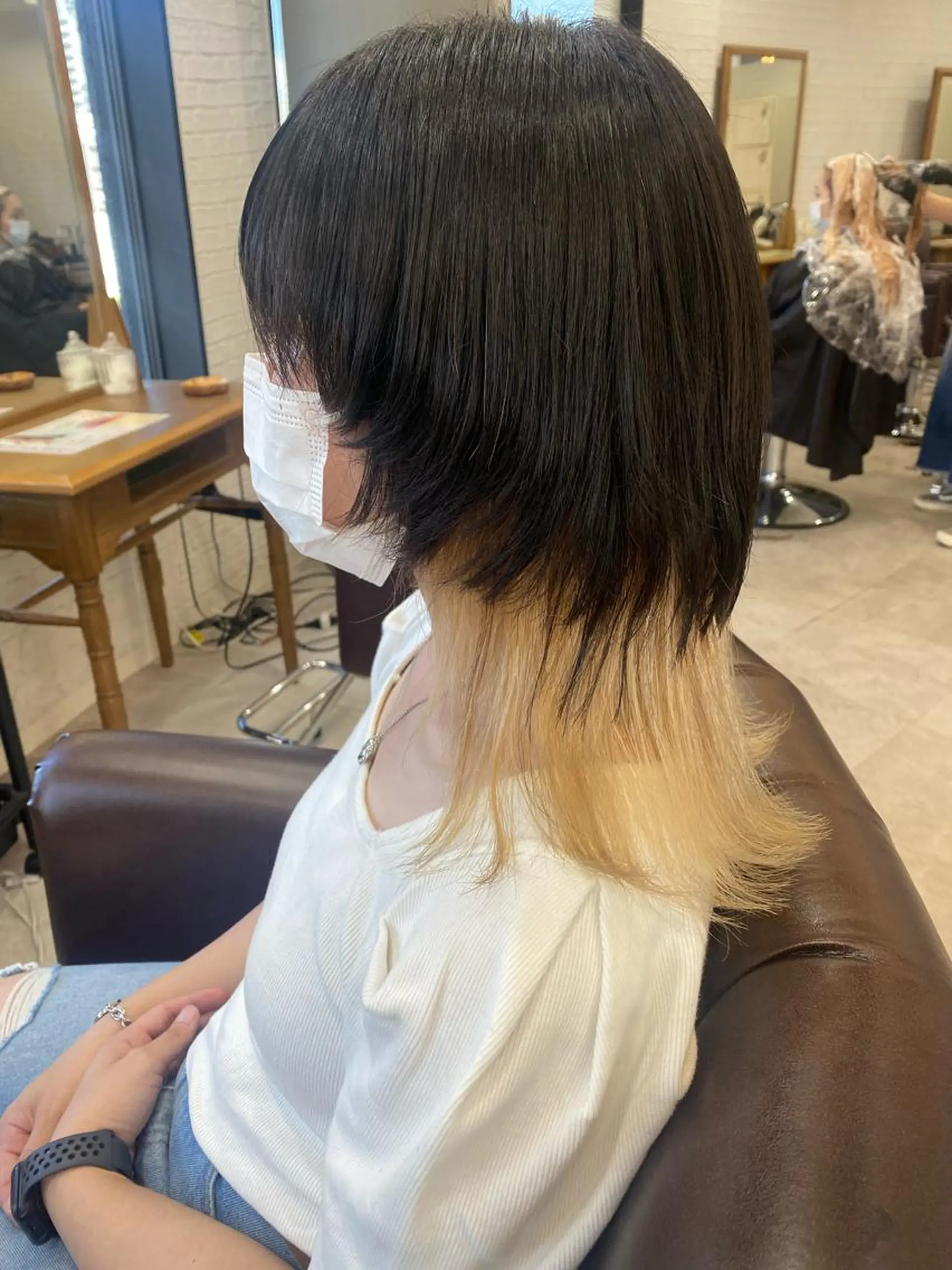 セミロング Rubik's茶屋町 MARINのヘアスタイル